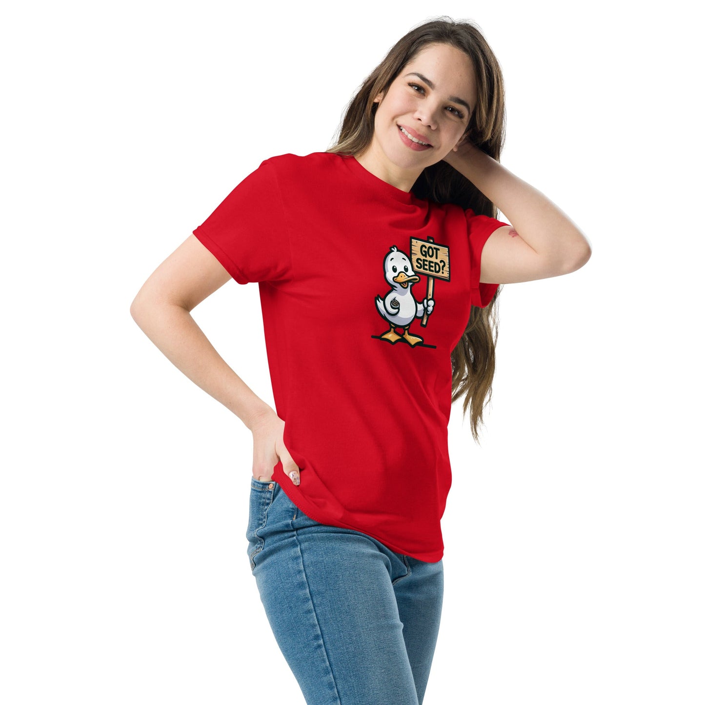 Got Seed? Women's (Unisex) Classic Tee - Women's Shirts - Discovery Co.