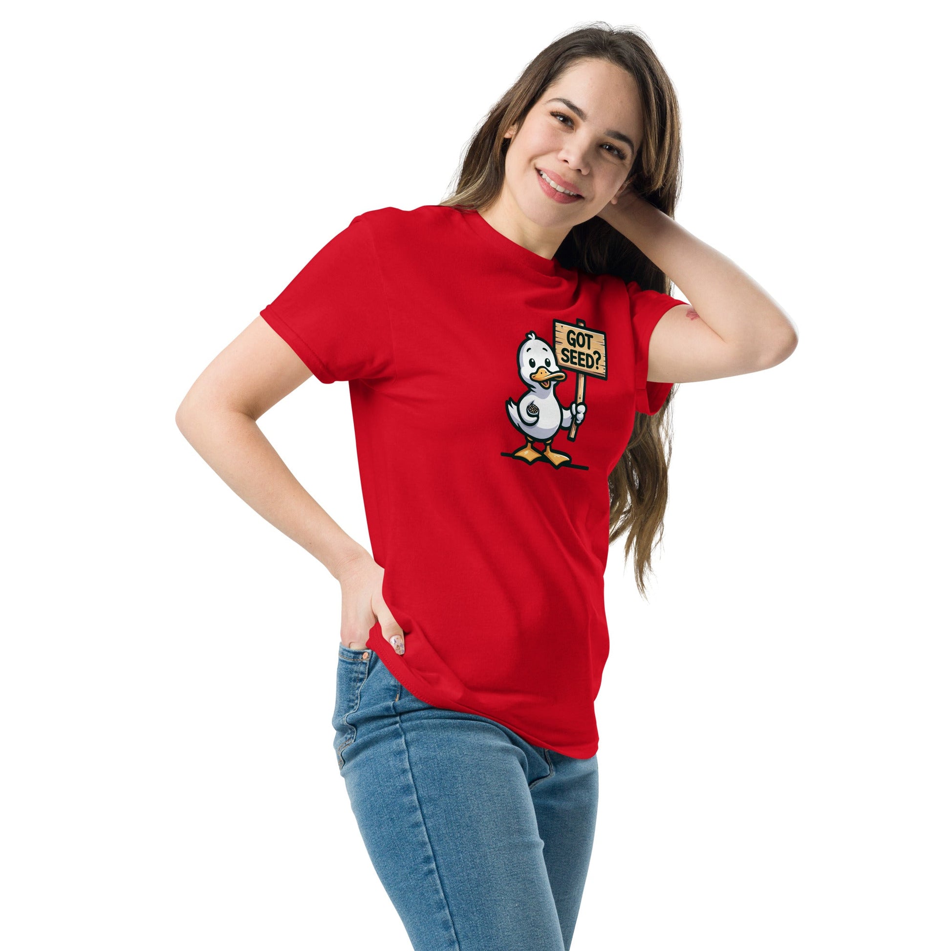 Got Seed? Women's (Unisex) Classic Tee - Women's Shirts - Discovery Co.
