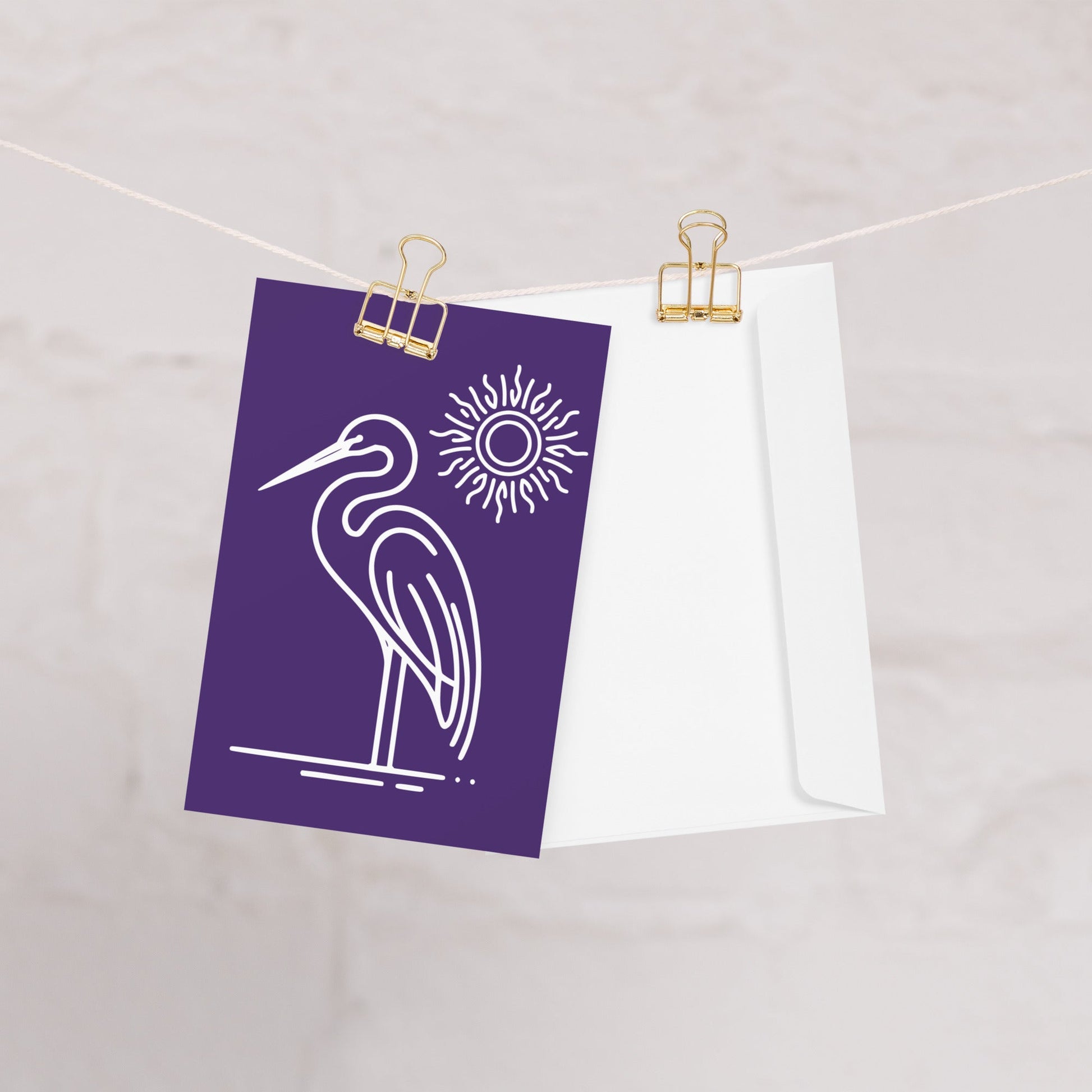 Great Blue Heron Greeting Card - Greeting Card - Discovery Co.