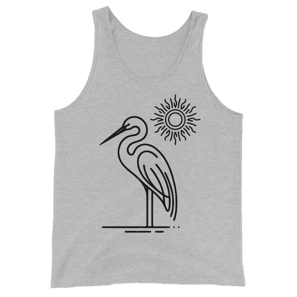 Great Blue Heron II Men's Tank Top - Men's Shirts - Discovery Co.