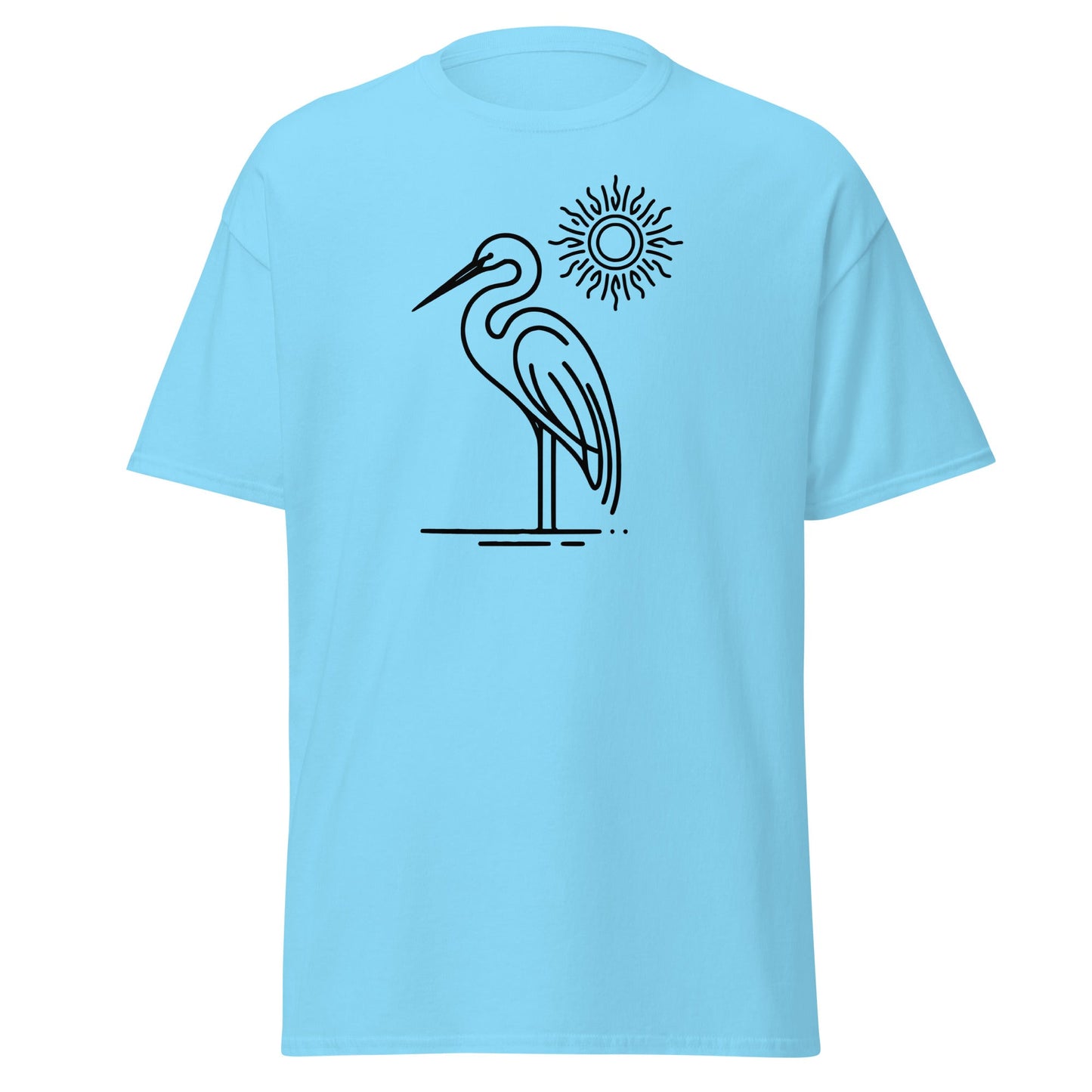 Great Blue Heron II Men's (Unisex) Classic Tee - Men's Shirts - Discovery Co.