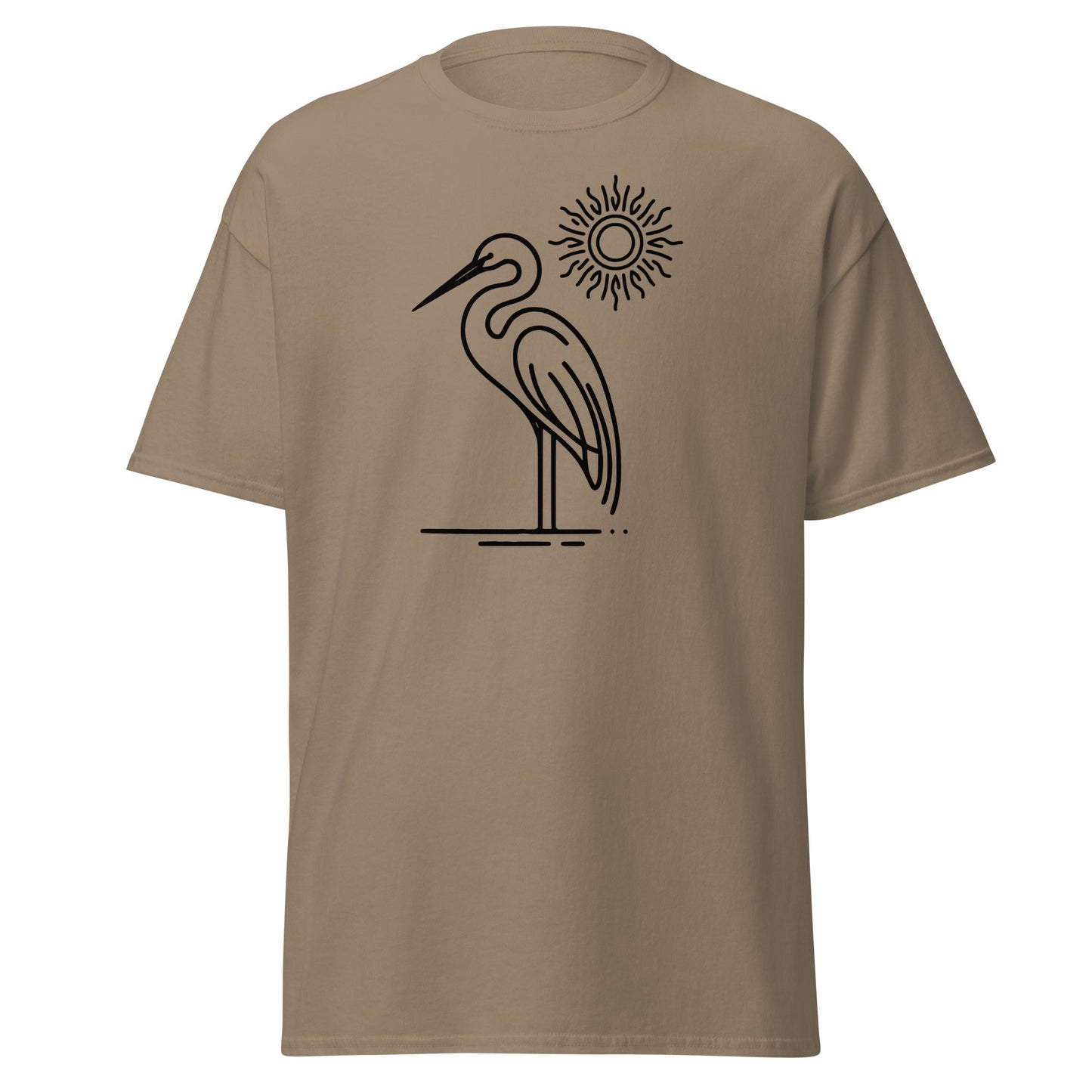 Great Blue Heron II Men's (Unisex) Classic Tee - Men's Shirts - Discovery Co.