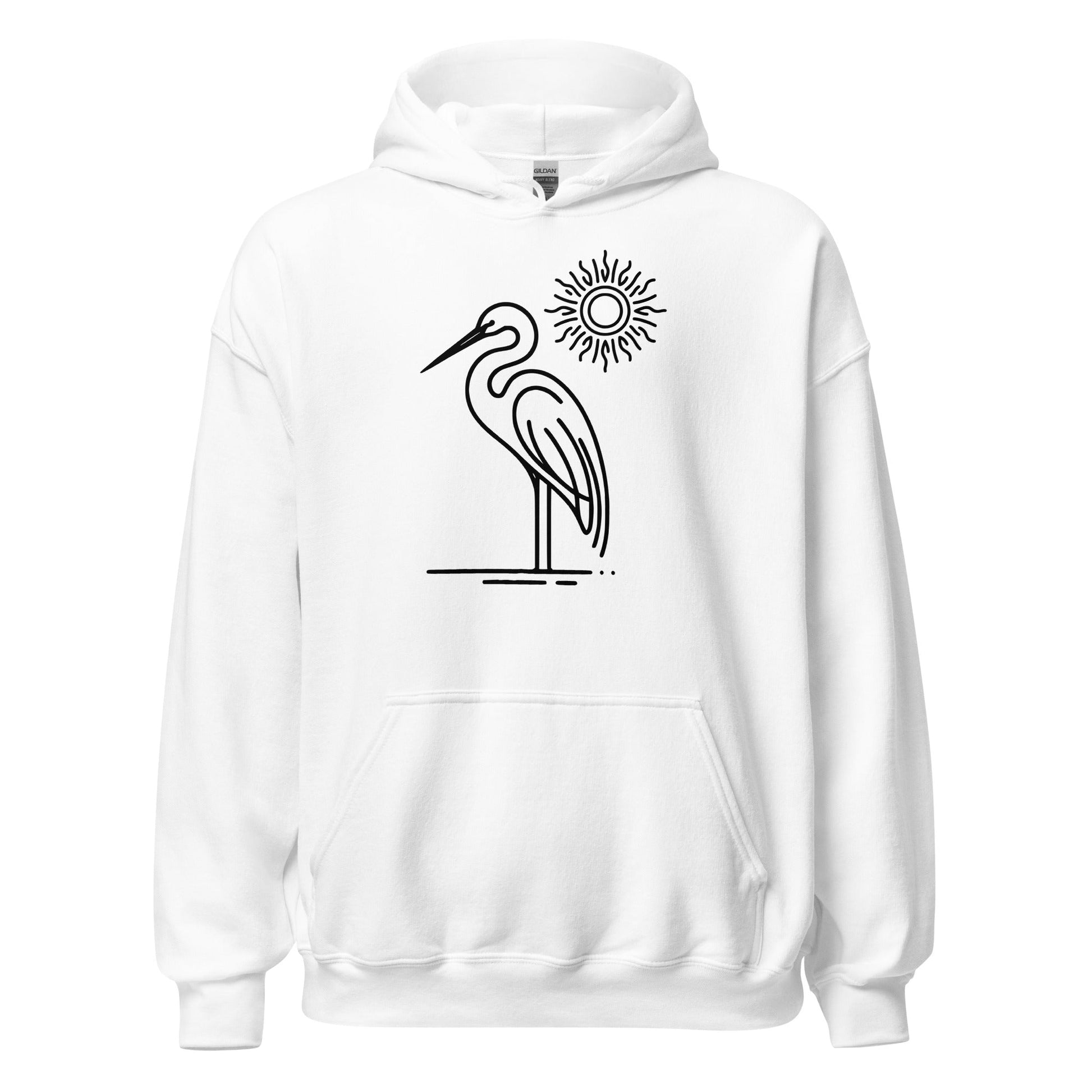Great Blue Heron II Men's (Unisex) Hoodie - Hoodies - Discovery Co.