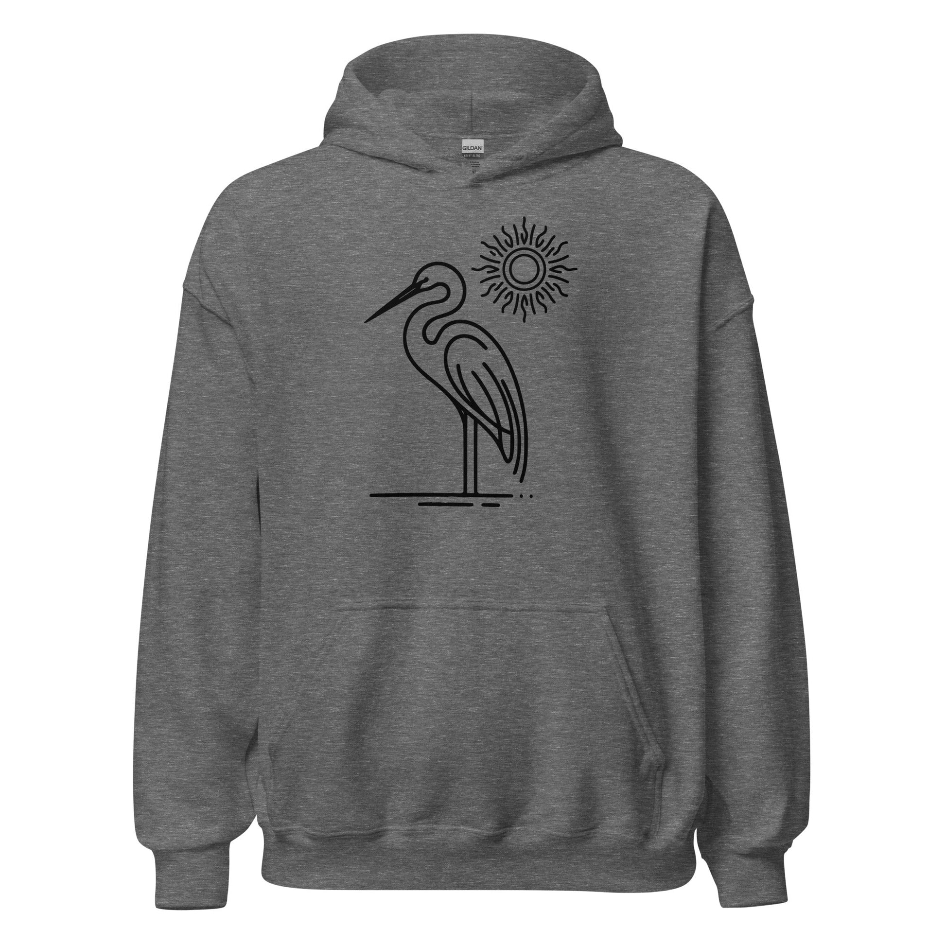 Great Blue Heron II Men's (Unisex) Hoodie - Hoodies - Discovery Co.