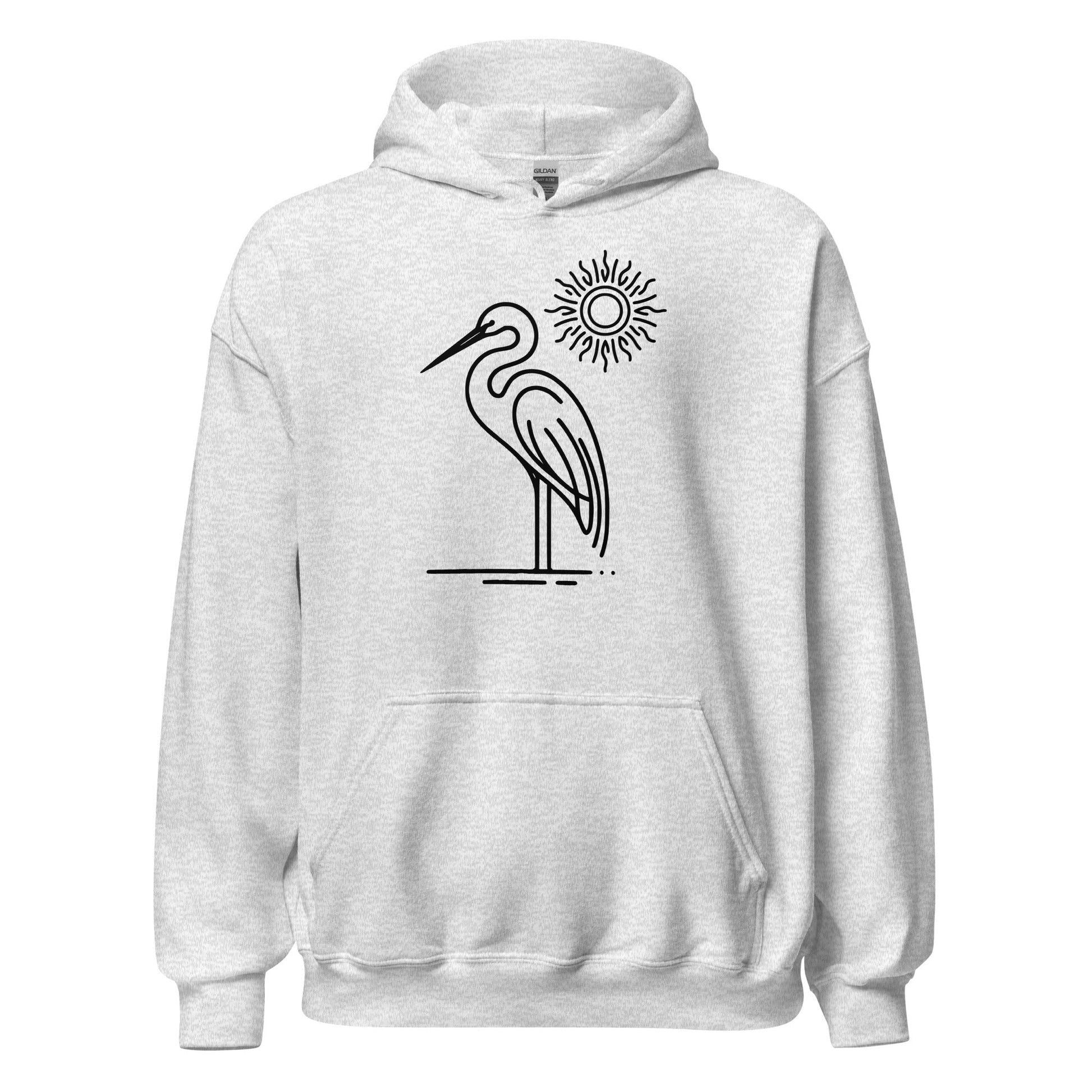 Great Blue Heron II Men's (Unisex) Hoodie - Hoodies - Discovery Co.
