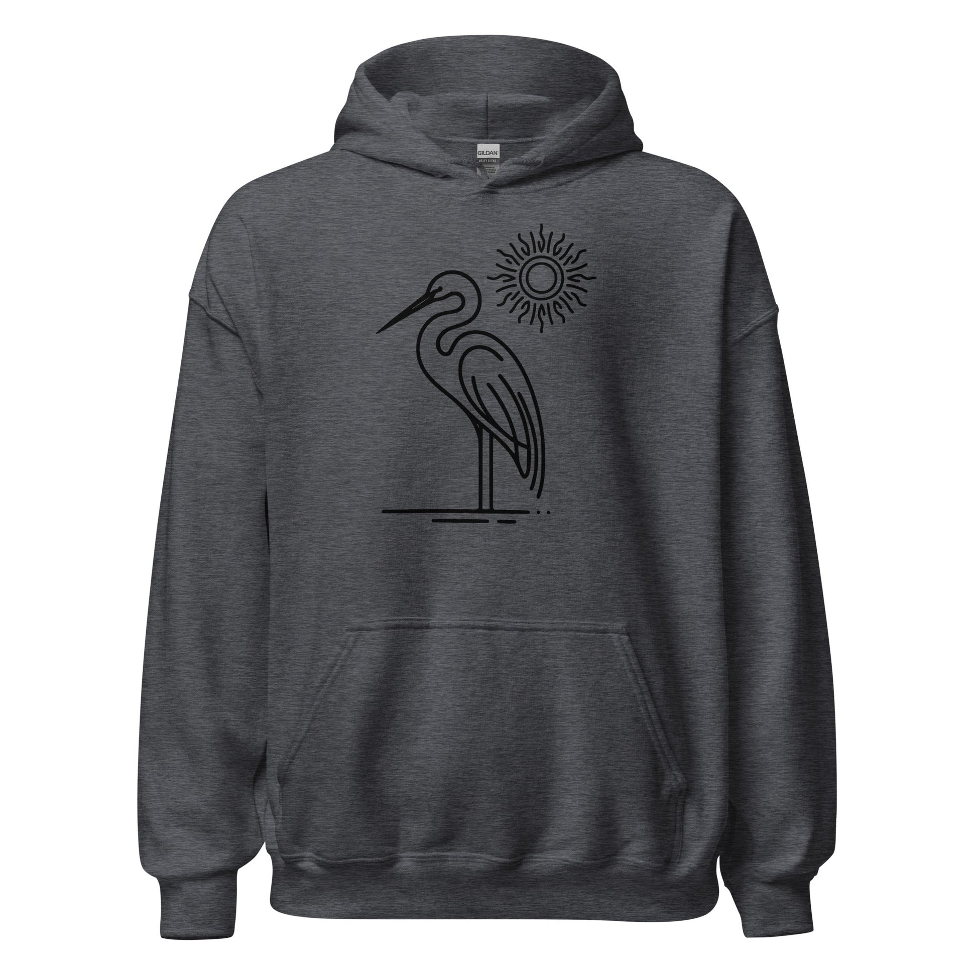 Great Blue Heron II Men's (Unisex) Hoodie - Hoodies - Discovery Co.
