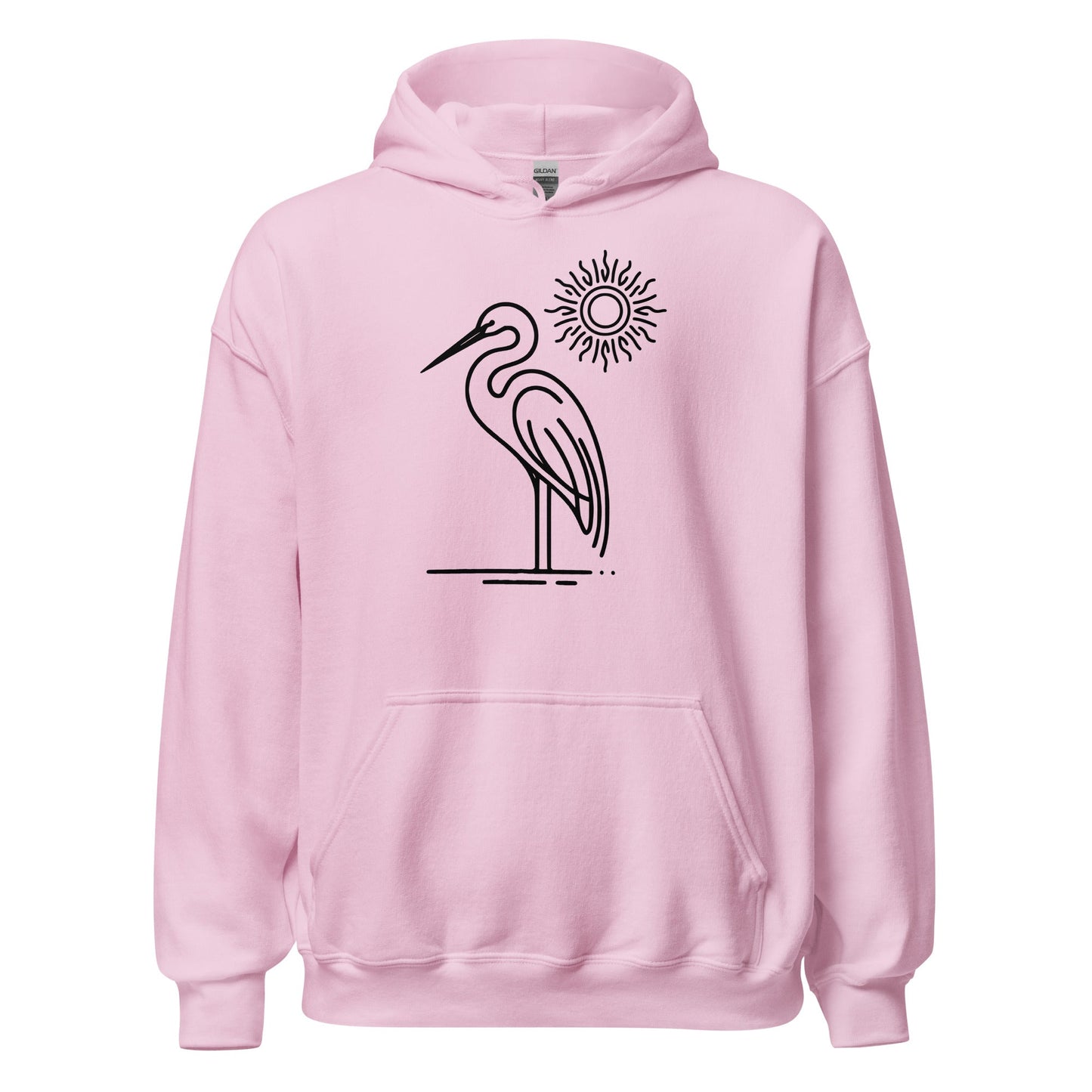 Great Blue Heron II Men's (Unisex) Hoodie - Hoodies - Discovery Co.