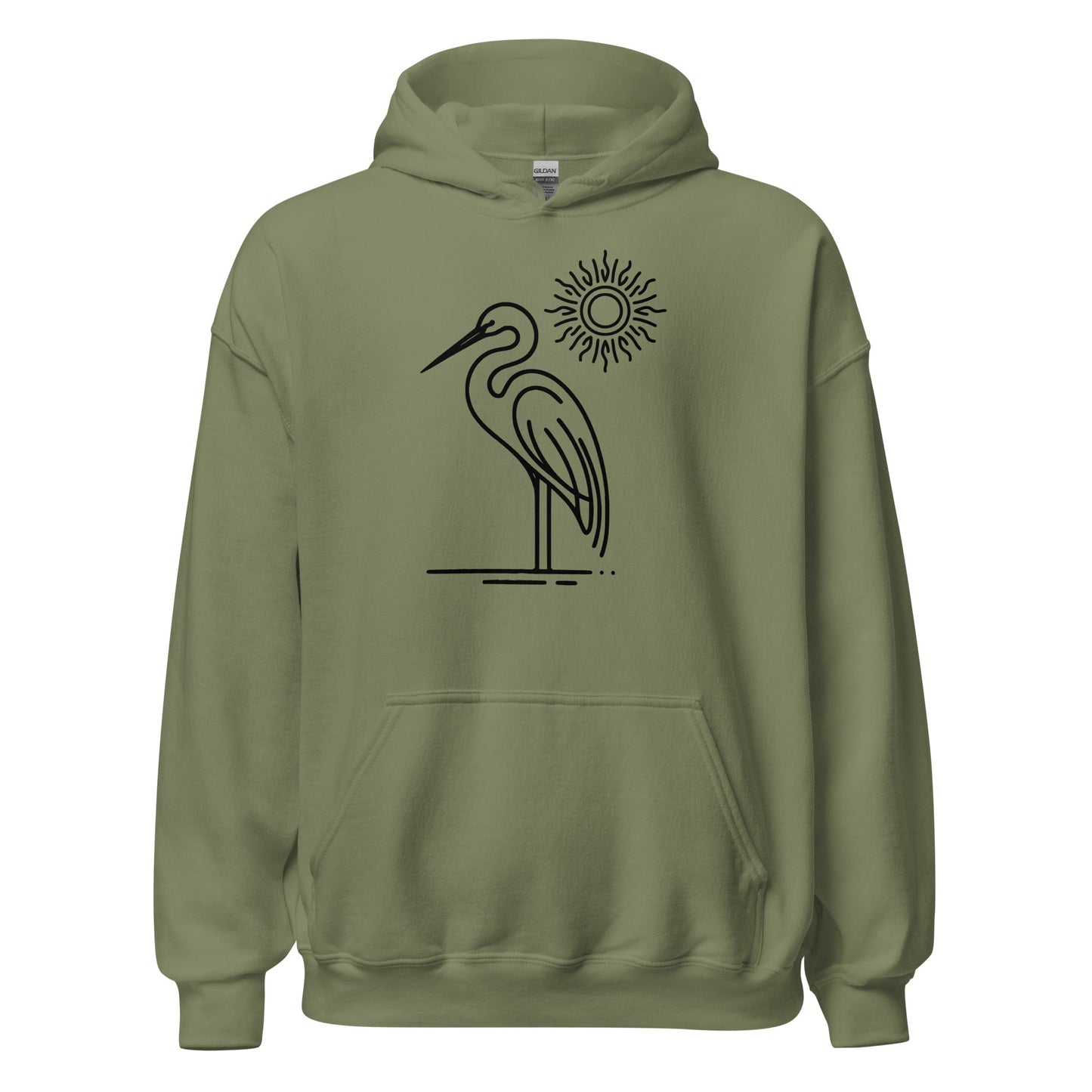 Great Blue Heron II Men's (Unisex) Hoodie - Hoodies - Discovery Co.