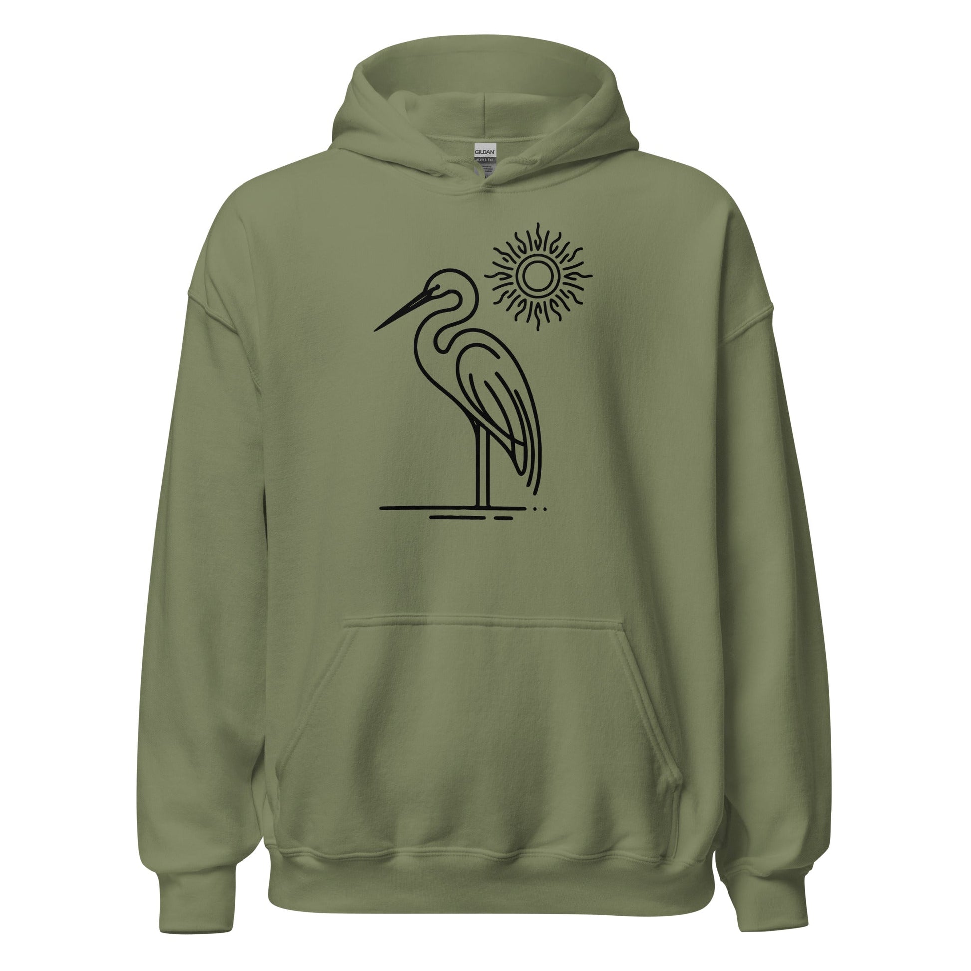Great Blue Heron II Men's (Unisex) Hoodie - Hoodies - Discovery Co.