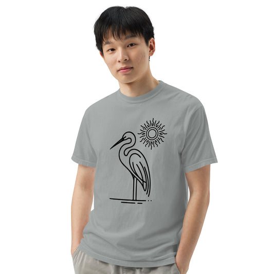 Great Blue Heron II Men's (Unisex) Premium Tee - Men's Shirts - Discovery Co.