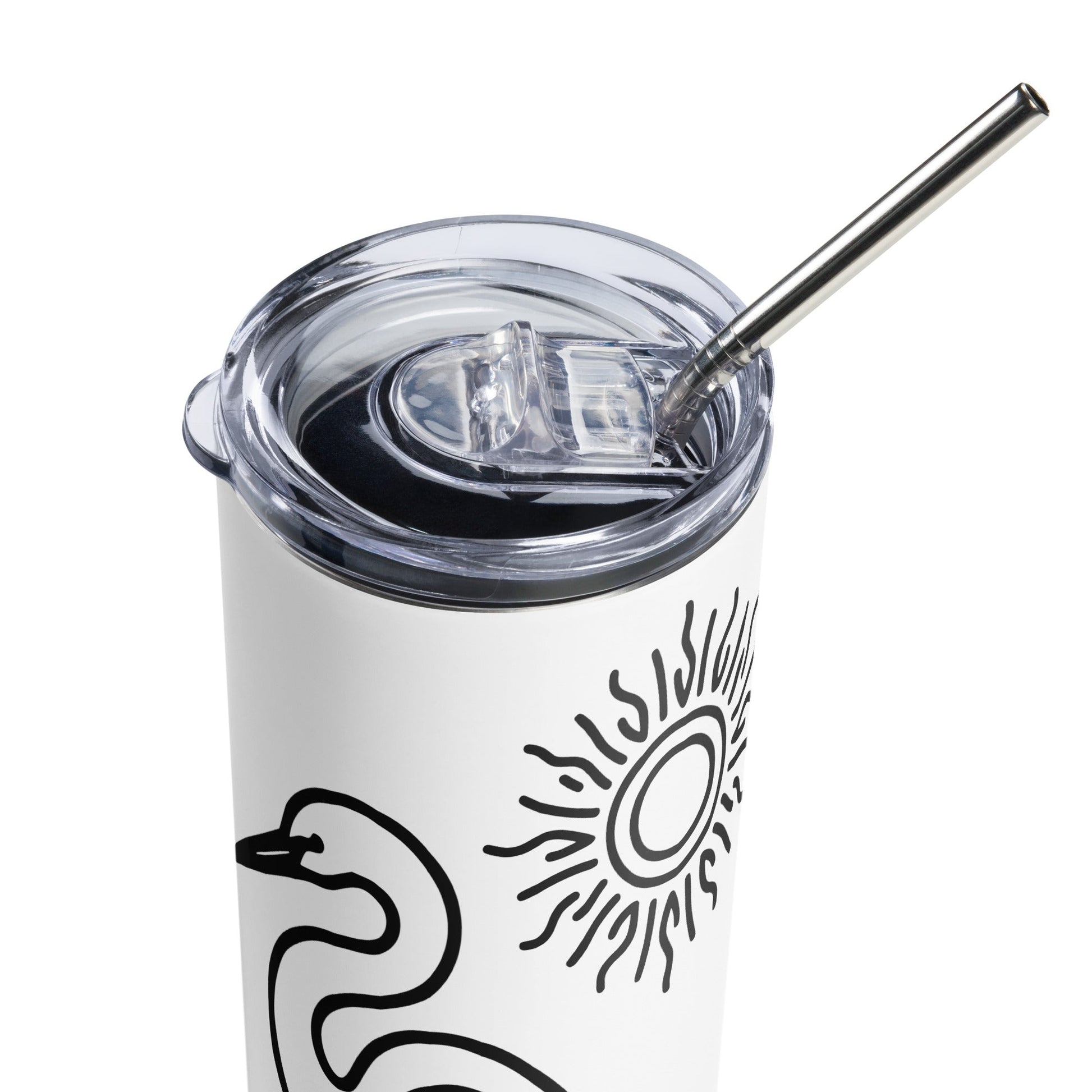 Great Blue Heron II Stainless Steel Tumbler - Steel Tumbler - Discovery Co.