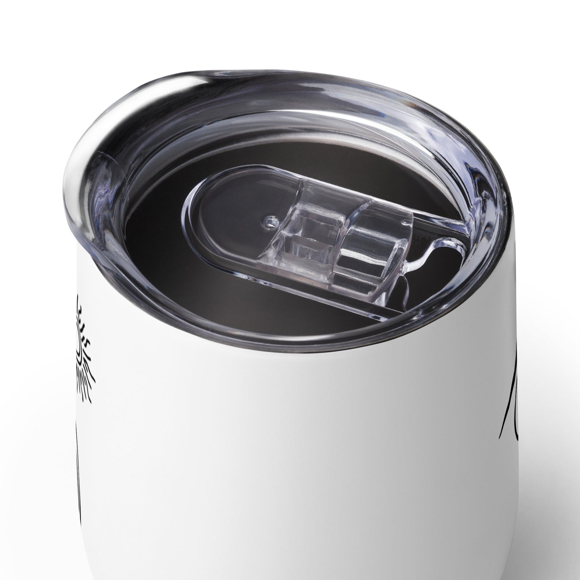 Great Blue Heron II Stainless Steel Wine Tumbler - Steel Tumbler - Discovery Co.