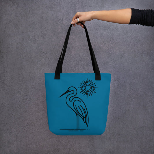 Great Blue Heron II Tote Bag - Tote Bags - Discovery Co.