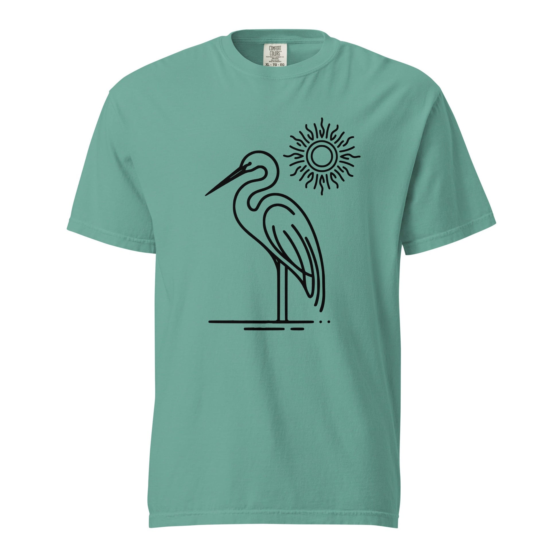 Great Blue Heron II Women's (Unisex) Premium Tee - Women's Shirts - Discovery Co.