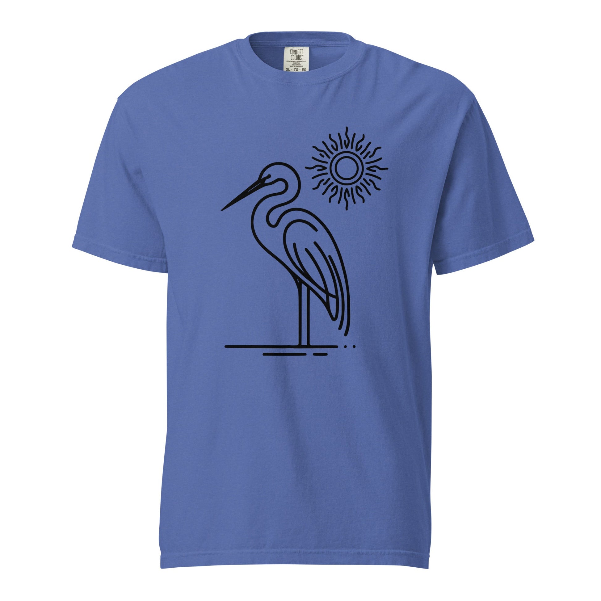 Great Blue Heron II Women's (Unisex) Premium Tee - Women's Shirts - Discovery Co.