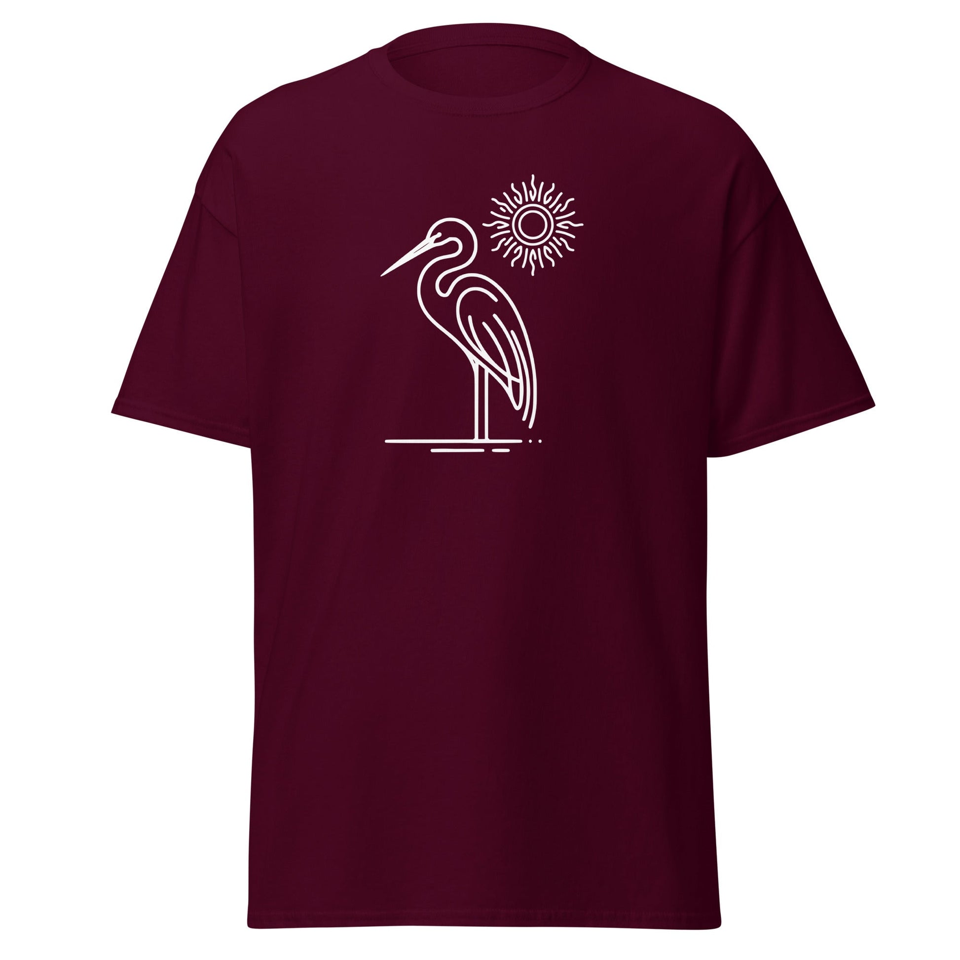 Great Blue Heron Men's (Unisex) Classic Tee - Men's Shirts - Discovery Co.