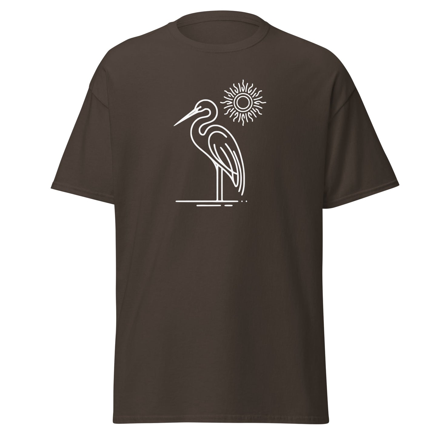 Great Blue Heron Men's (Unisex) Classic Tee - Men's Shirts - Discovery Co.
