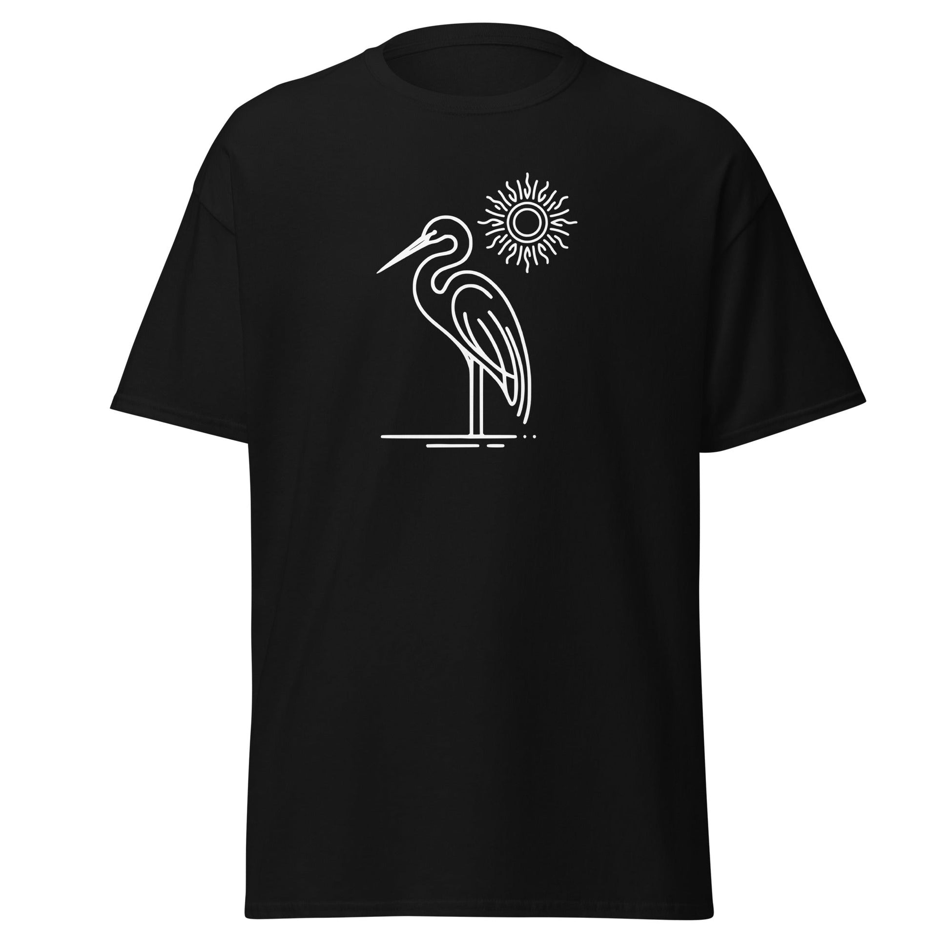 Great Blue Heron Men's (Unisex) Classic Tee - Men's Shirts - Discovery Co.
