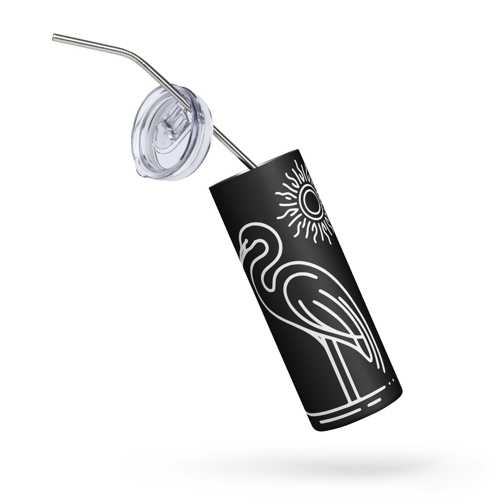 Great Blue Heron Stainless Steel Tumbler - Steel Tumbler - Discovery Co.