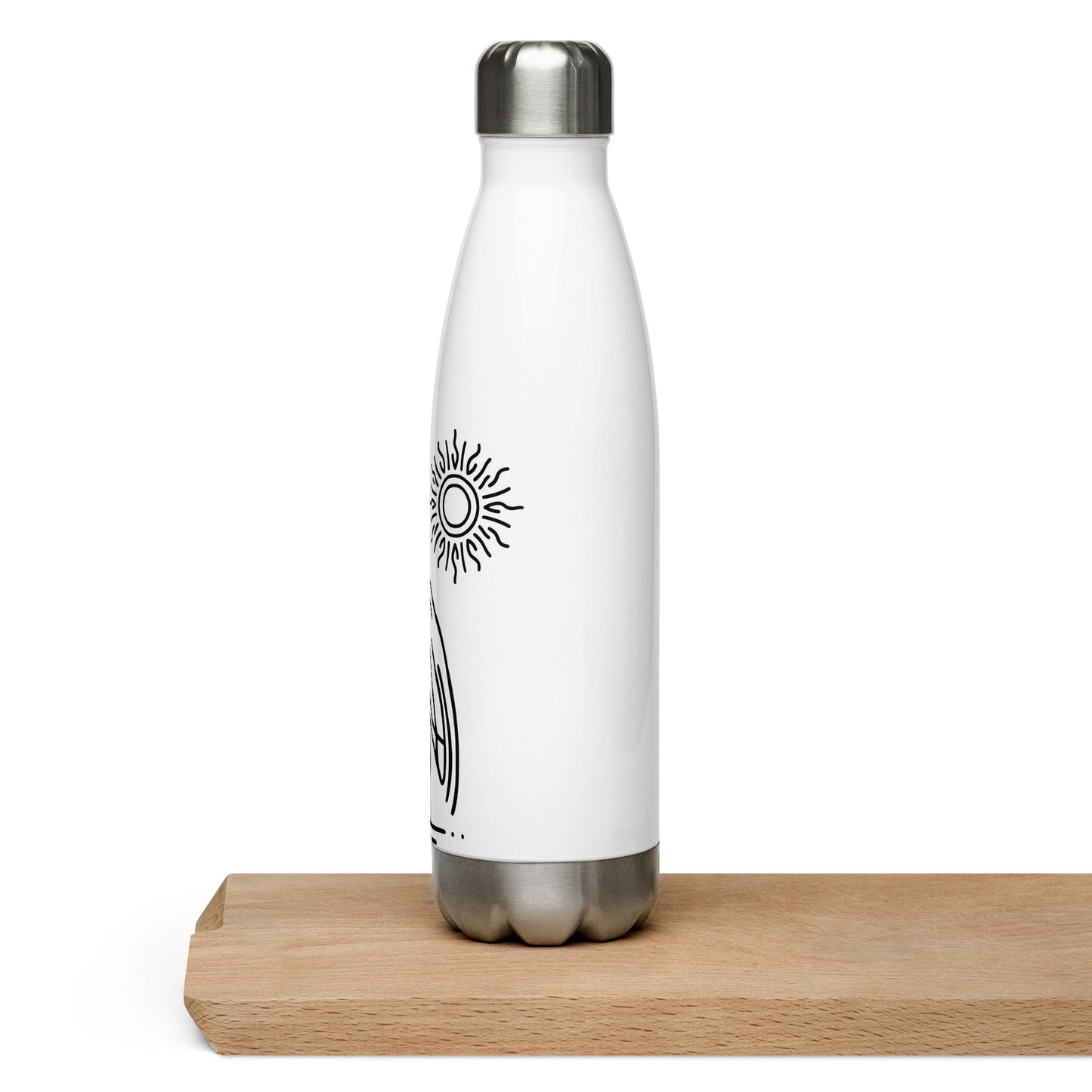 Great Blue Heron Stainless Steel Water Bottle - Stainless Steel Water Bottle - Discovery Co.