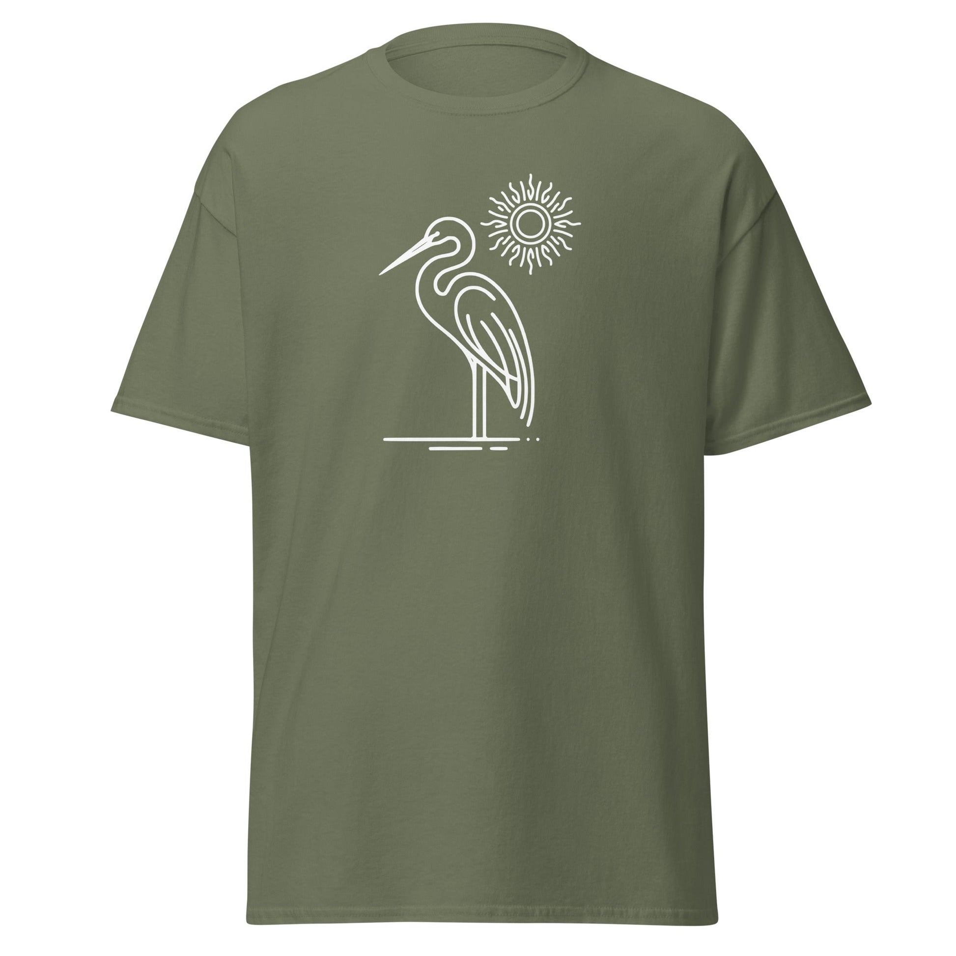Great Blue Heron Women's (Unisex) Classic Tee - Women's Shirts - Discovery Co.