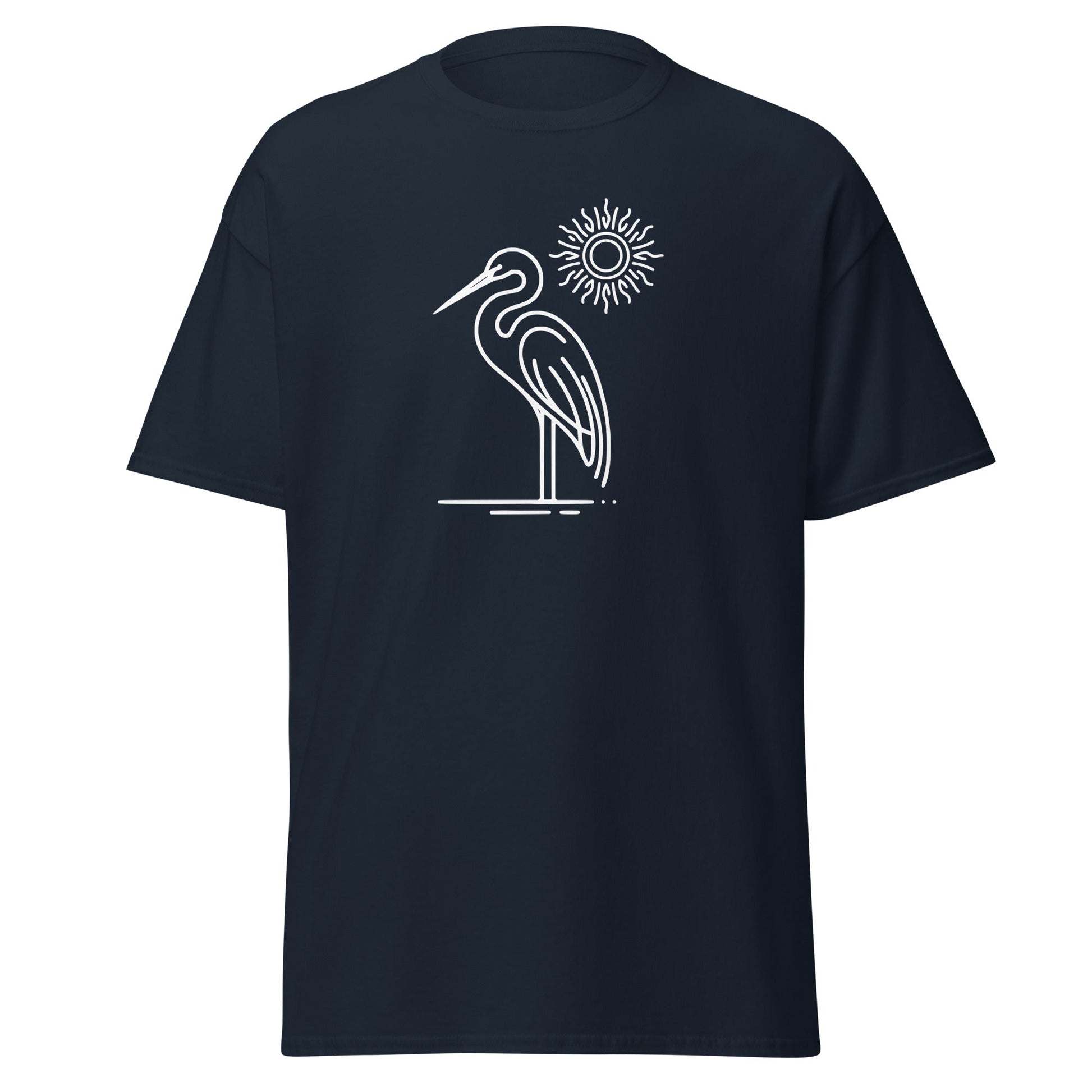 Great Blue Heron Women's (Unisex) Classic Tee - Women's Shirts - Discovery Co.