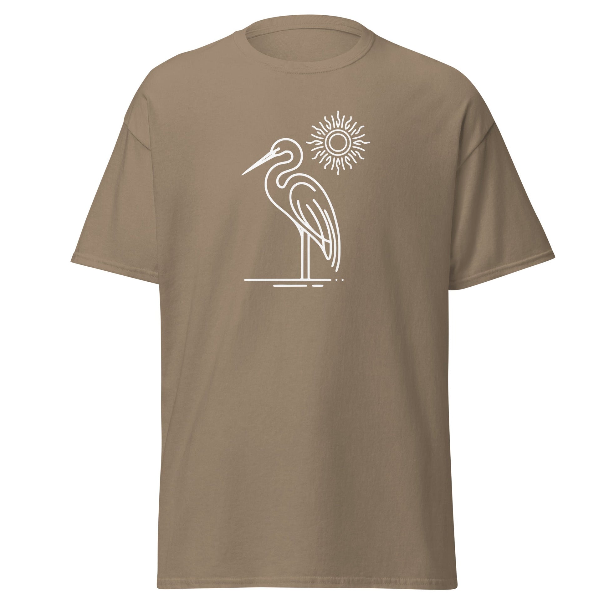 Great Blue Heron Women's (Unisex) Classic Tee - Women's Shirts - Discovery Co.