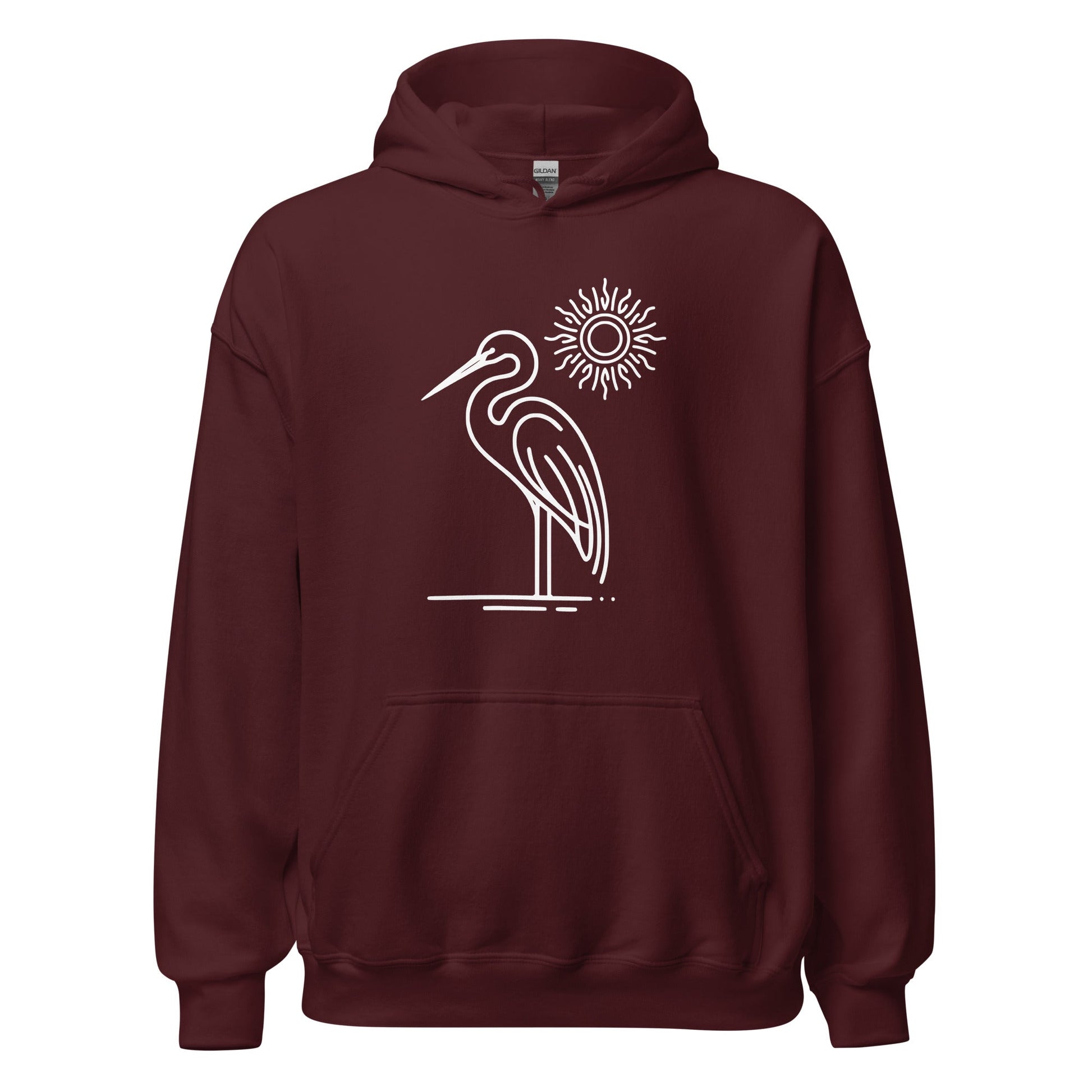 Great Blue Heron Women's (Unisex) Hoodie - Hoodies - Discovery Co.