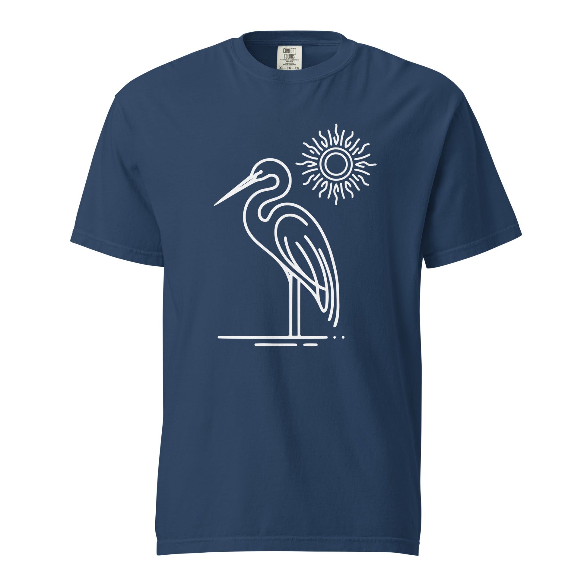Great Blue Heron Women's (Unisex) Premium Tee - Women's Shirts - Discovery Co.