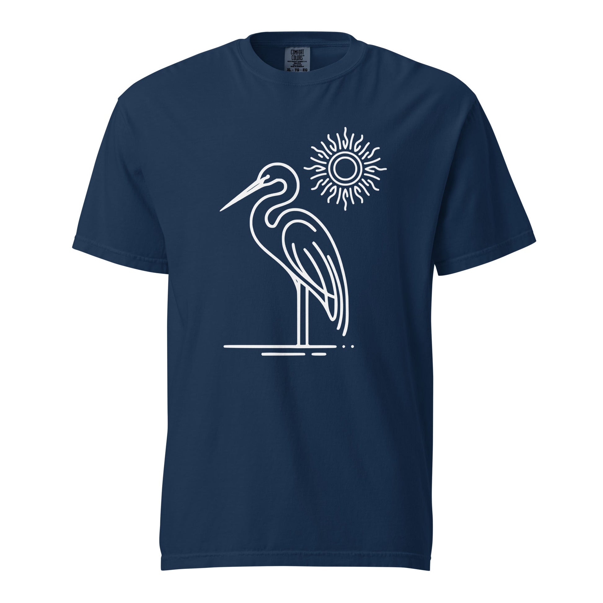 Great Blue Heron Women's (Unisex) Premium Tee - Women's Shirts - Discovery Co.