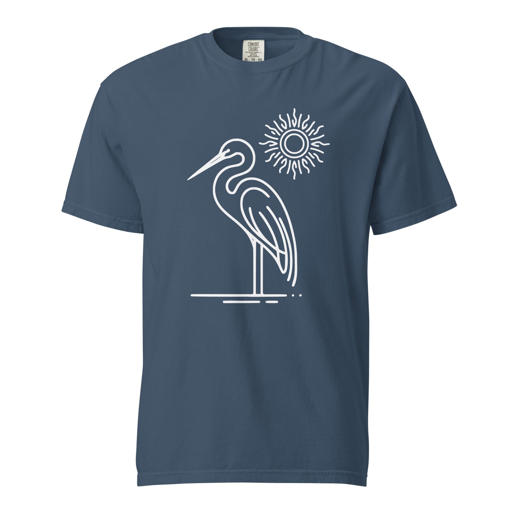 Great Blue Heron Women's (Unisex) Premium Tee - Women's Shirts - Discovery Co.