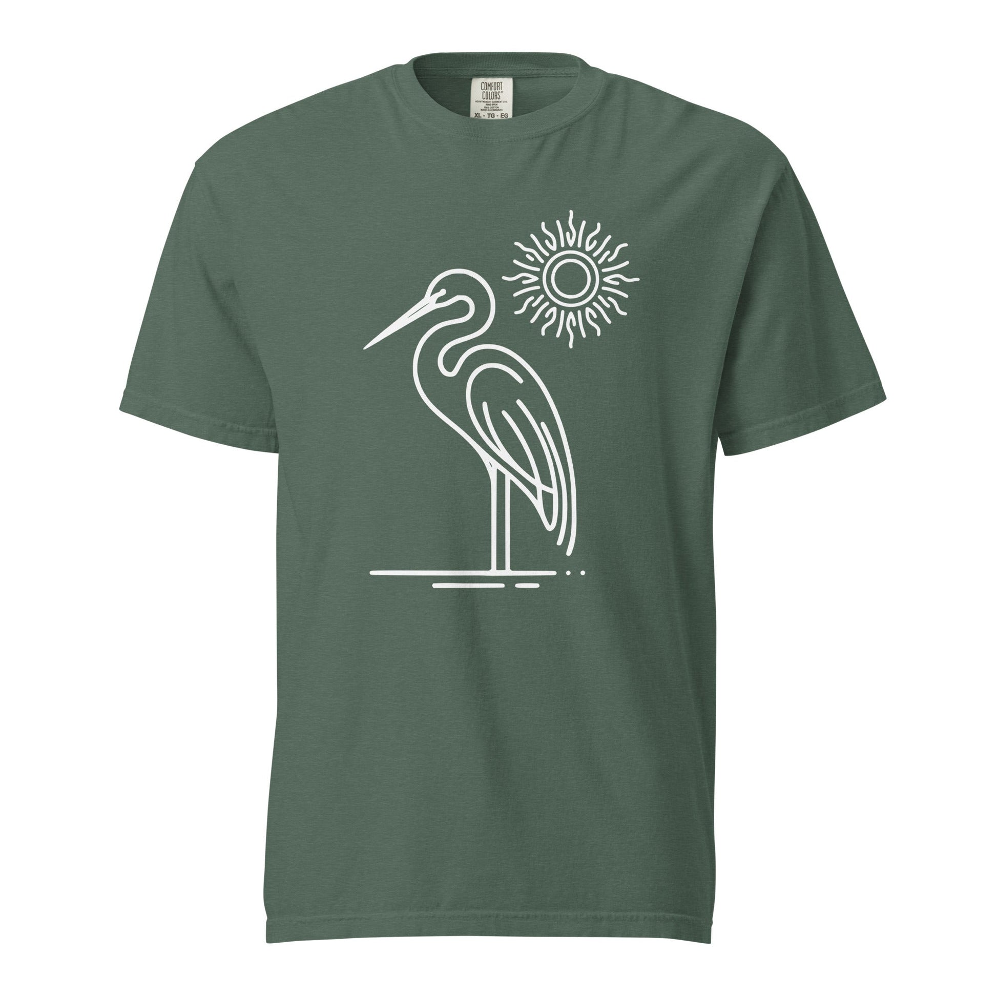 Great Blue Heron Women's (Unisex) Premium Tee - Women's Shirts - Discovery Co.