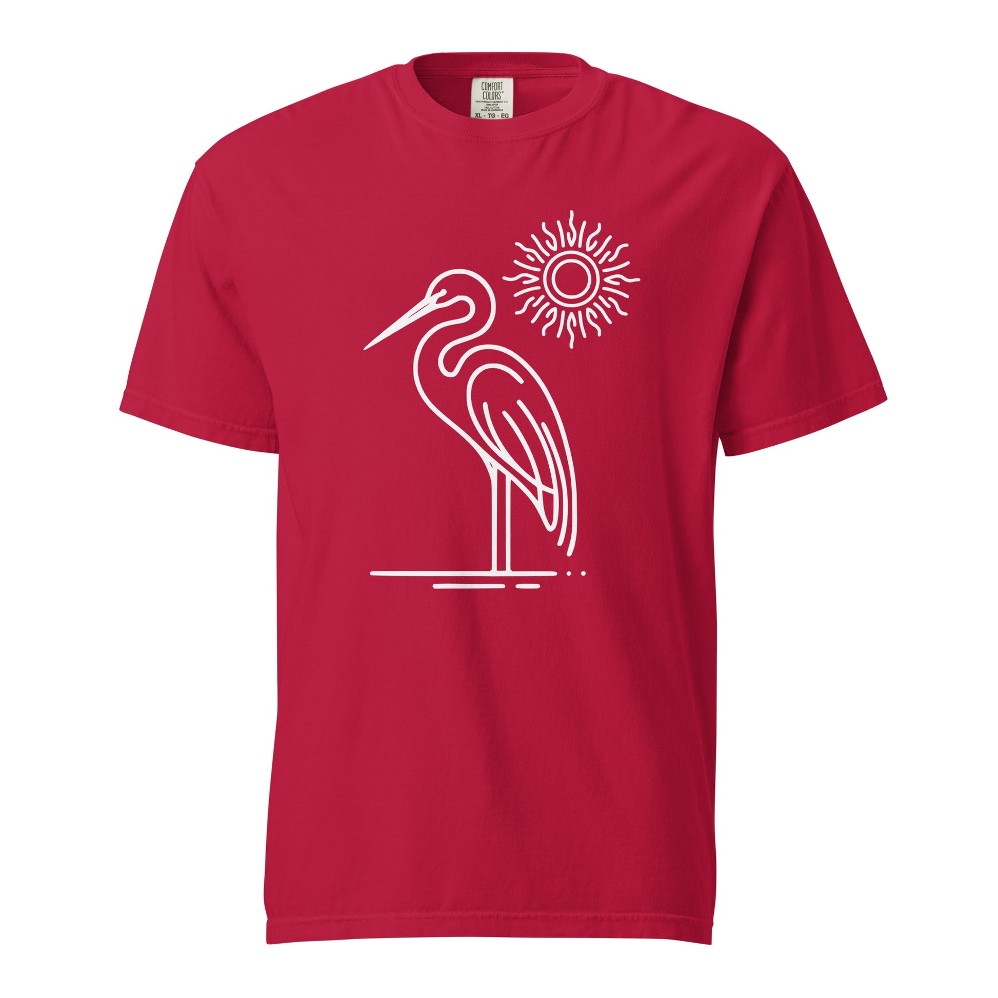Great Blue Heron Women's (Unisex) Premium Tee - Women's Shirts - Discovery Co.
