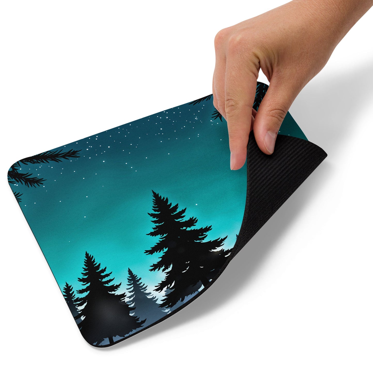 Green Night Sky Mouse Pad - Mouse Pads - Discovery Co.