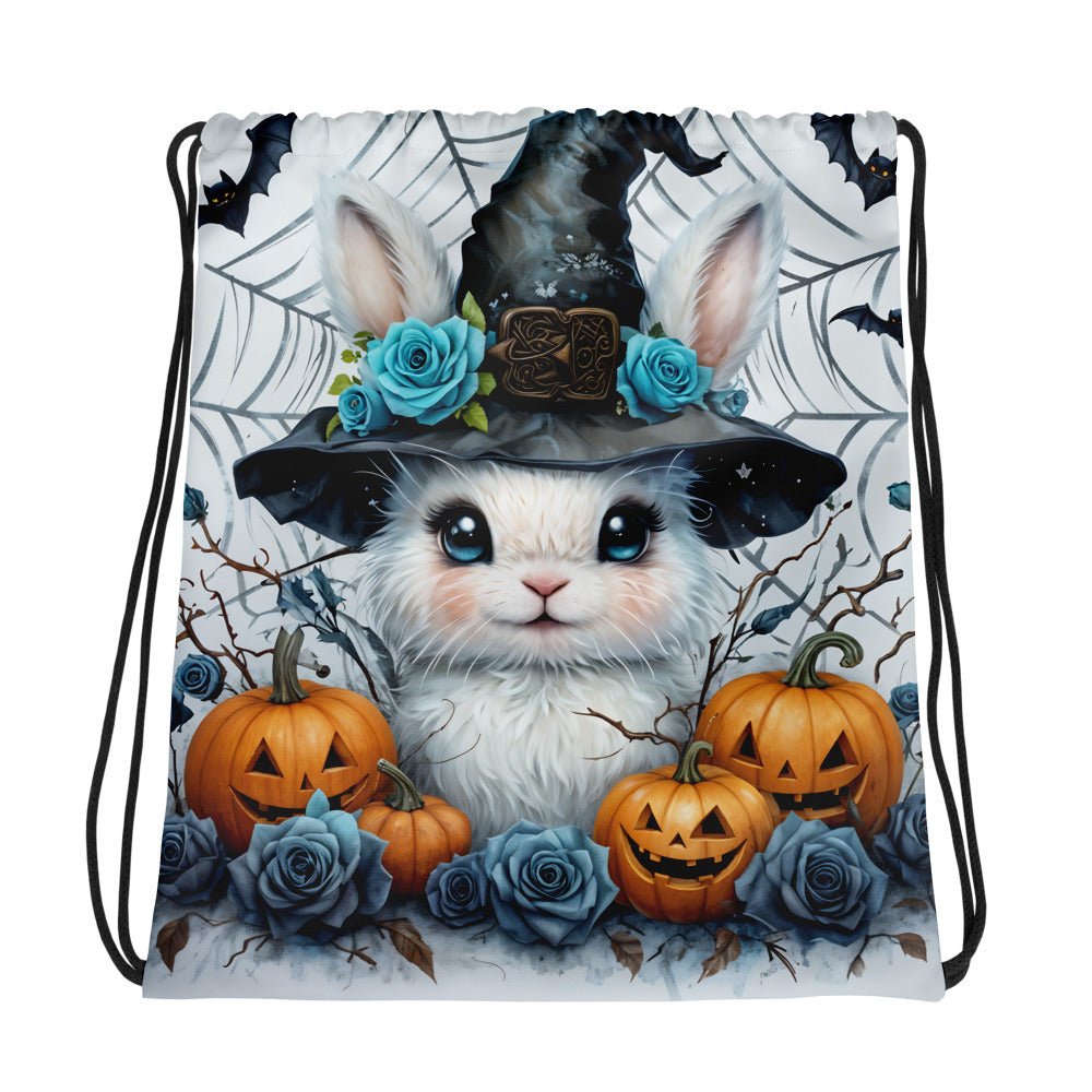 Halloween Bunny Drawstring Bag - Drawstring Bag - Discovery Co.