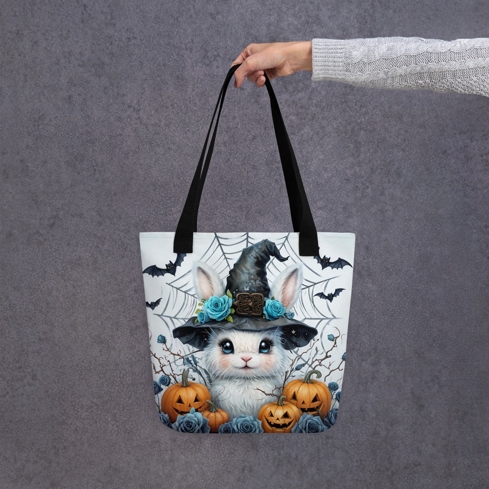 Halloween Bunny Tote Bag - Tote Bags - Discovery Co.