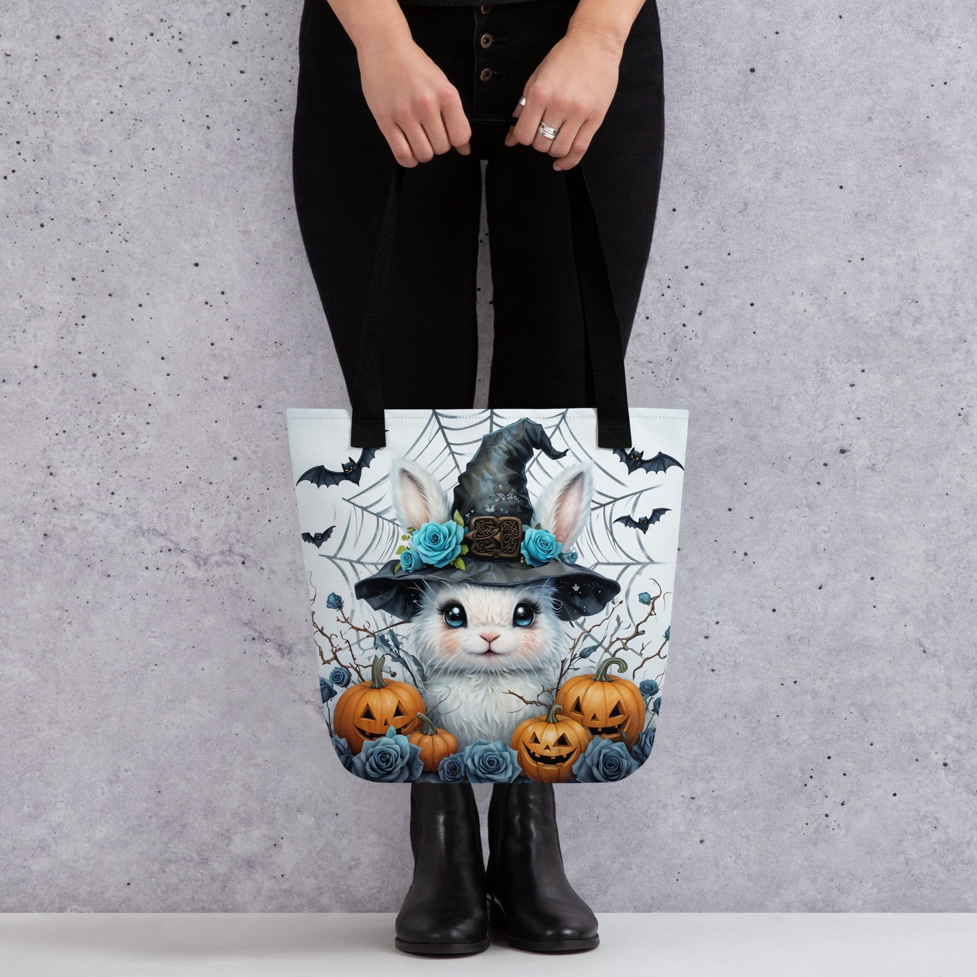 Halloween Bunny Tote Bag - Tote Bags - Discovery Co.