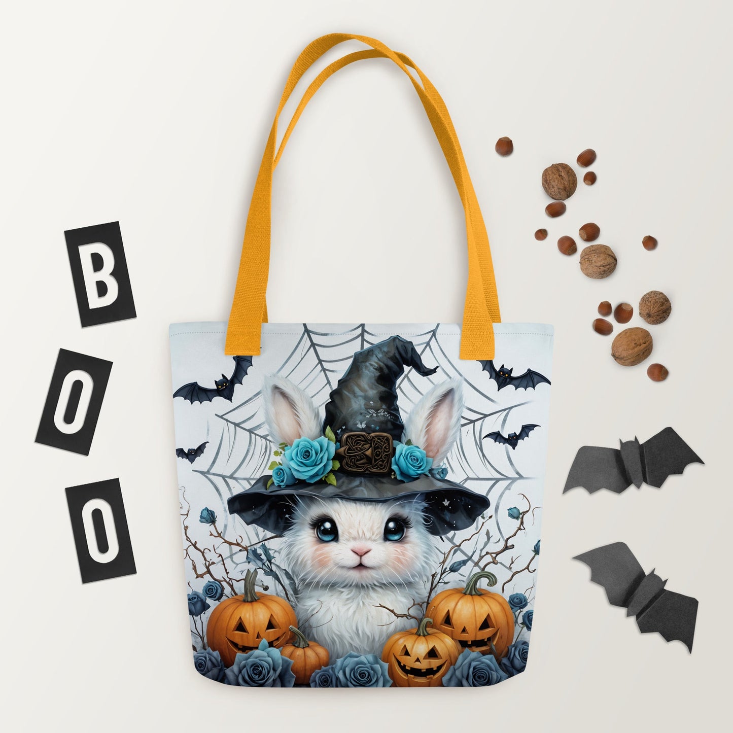 Halloween Bunny Tote Bag - Tote Bags - Discovery Co.