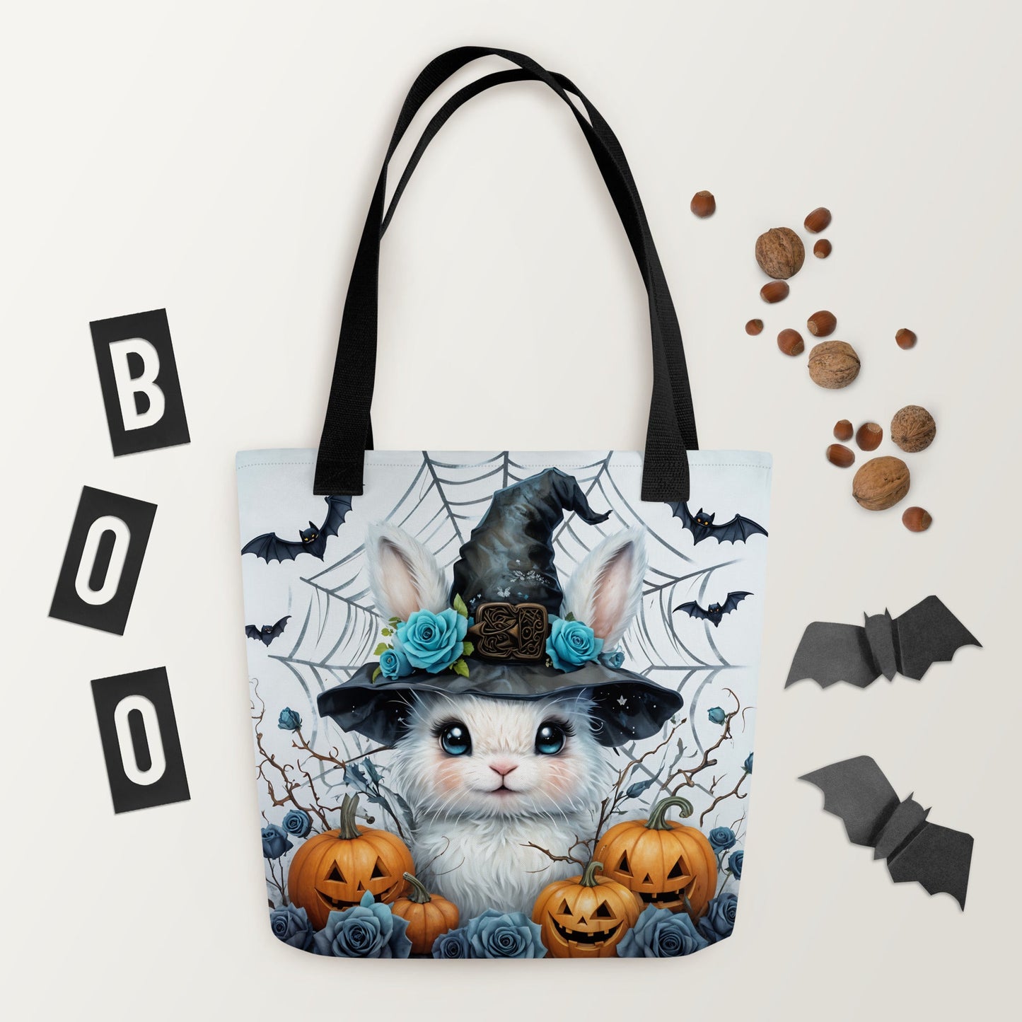 Halloween Bunny Tote Bag - Tote Bags - Discovery Co.