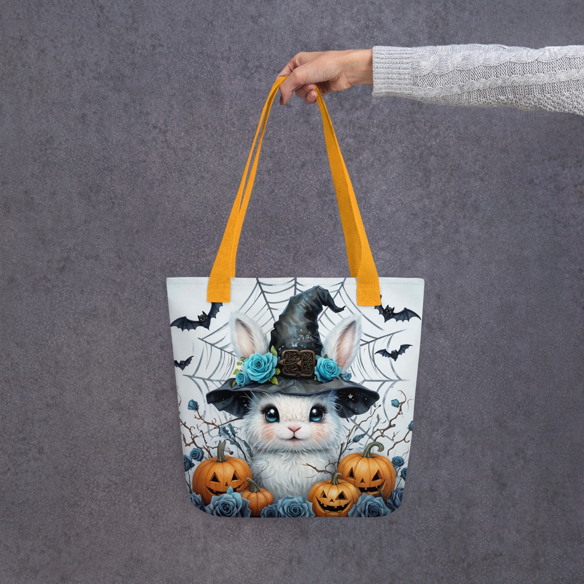 Halloween Bunny Tote Bag - Tote Bags - Discovery Co.