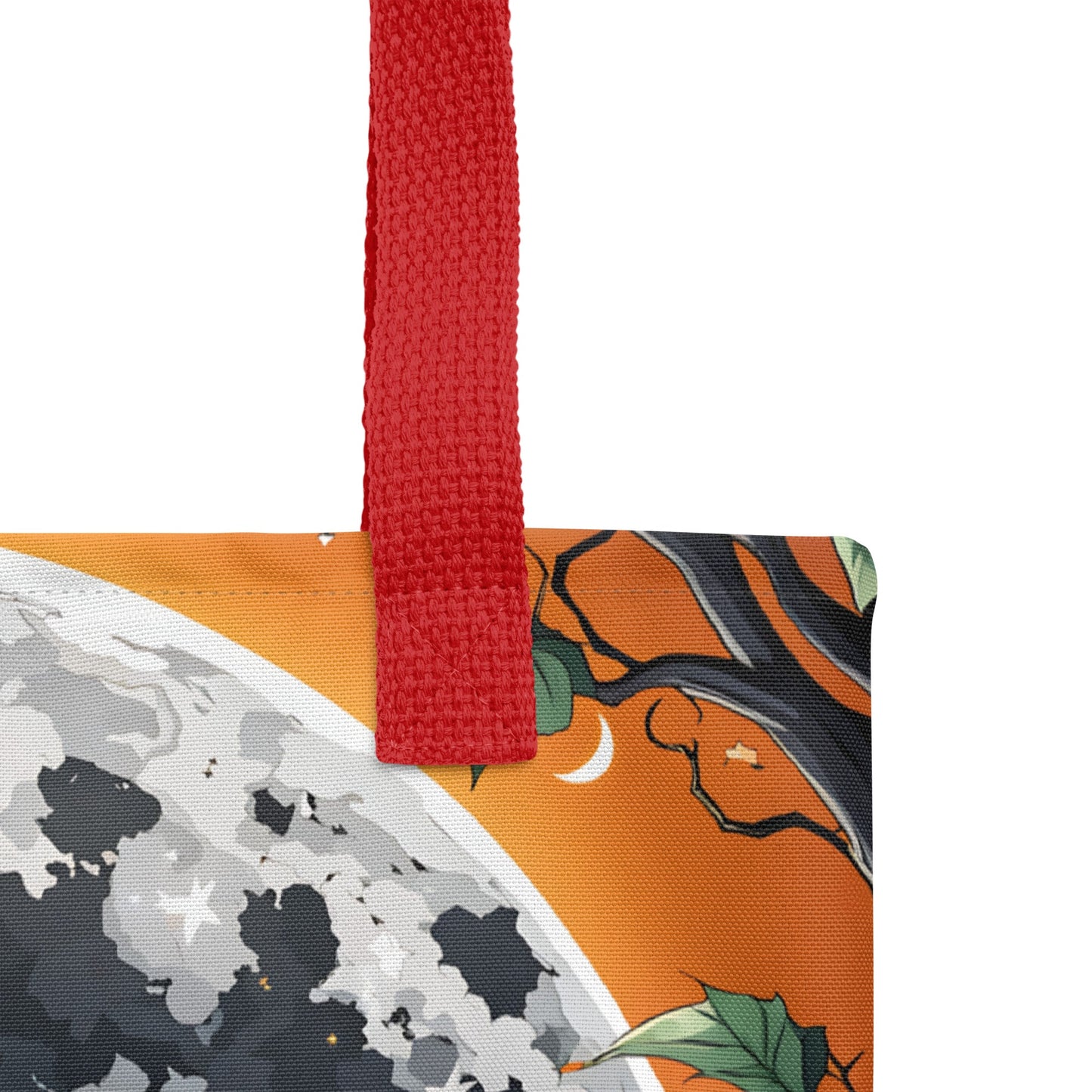 Halloween Cat and Moon II Tote Bag - Tote Bags - Discovery Co.