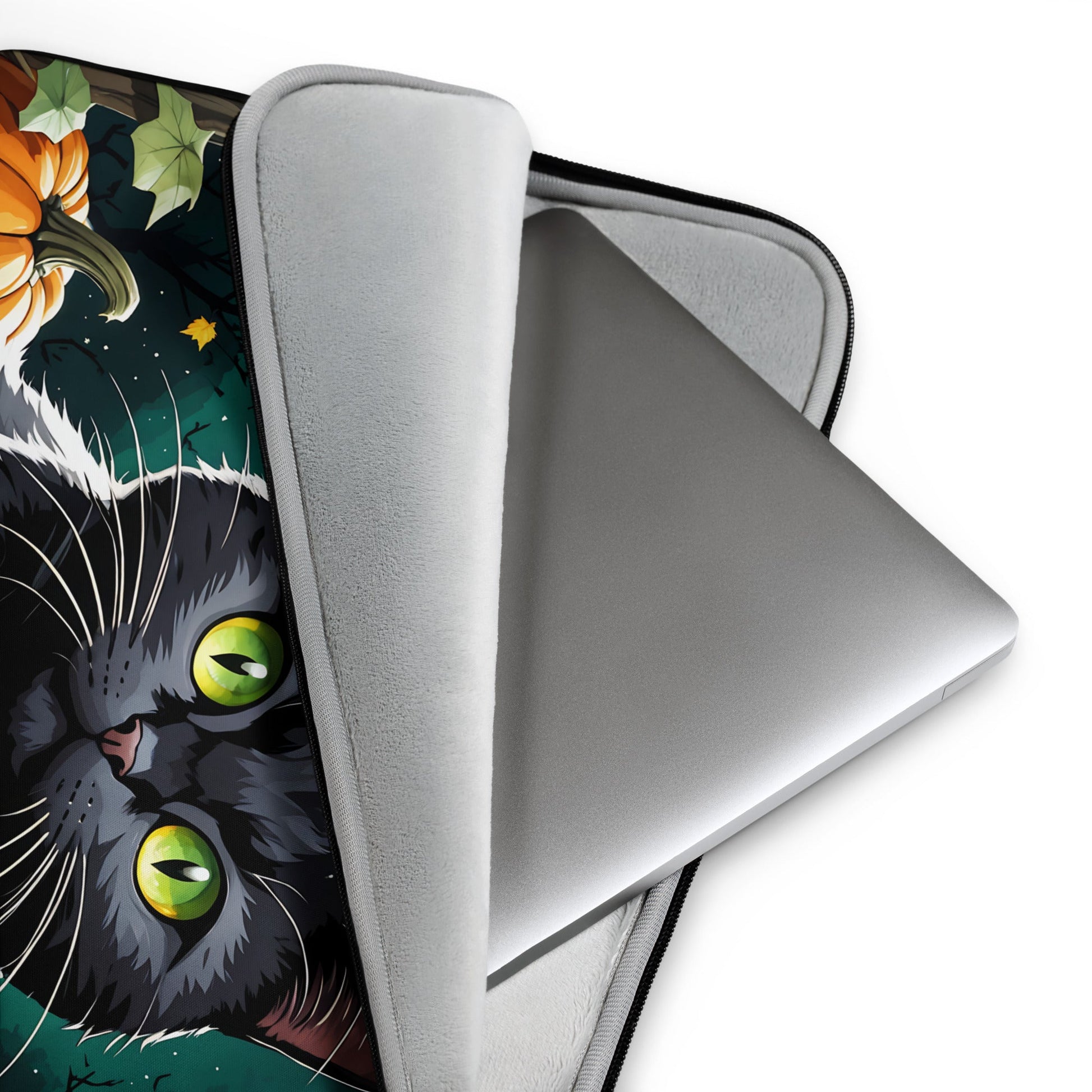 Halloween Cat Laptop Sleeve - Laptop Cases - Discovery Co.