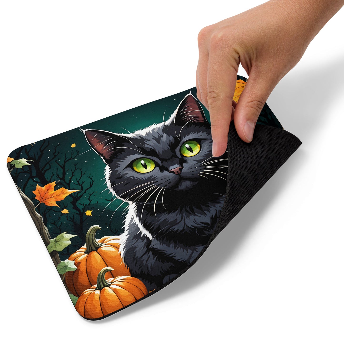Halloween Cat Mouse Pad - Mouse Pads - Discovery Co.