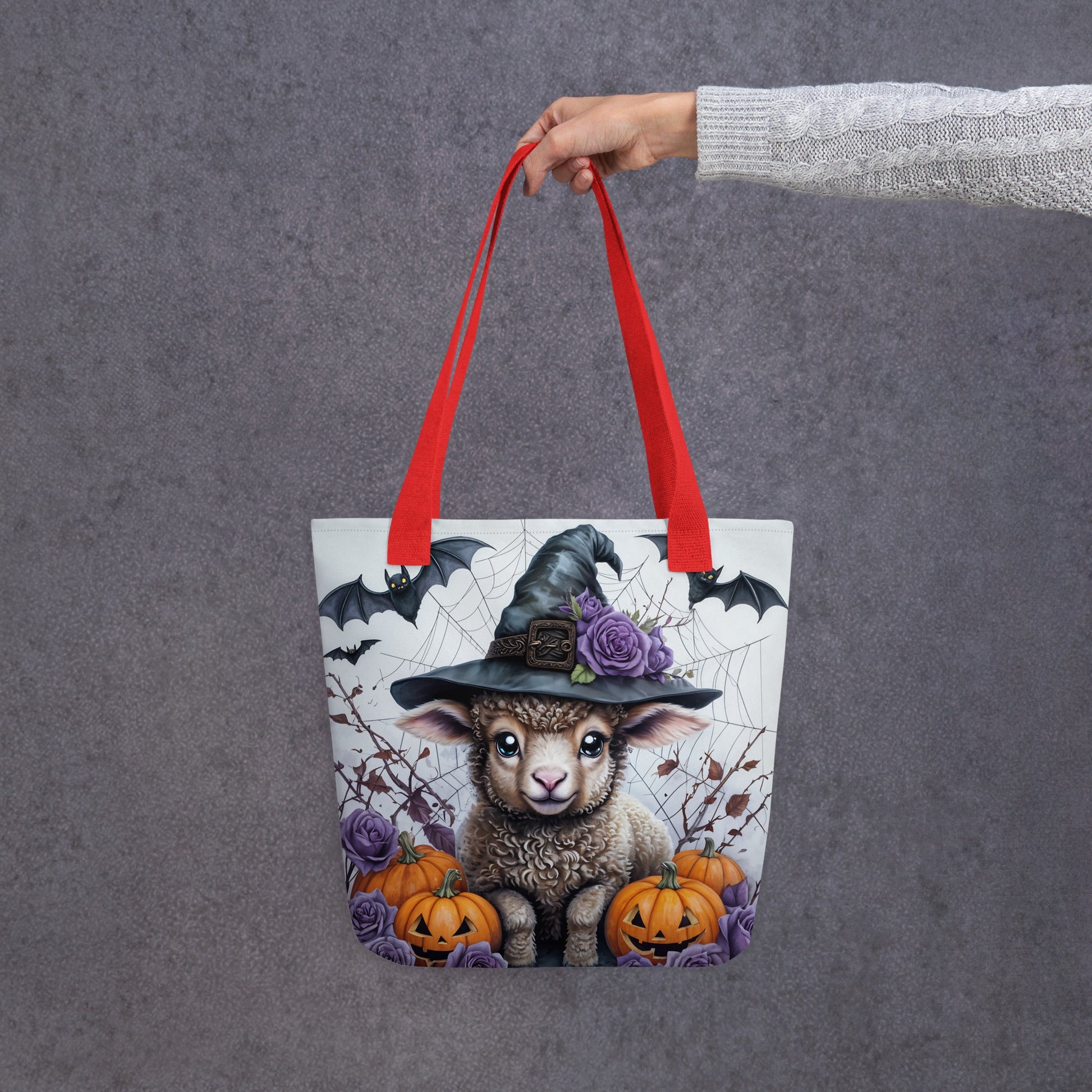 Halloween Lamb Tote Bag - Tote Bags - Discovery Co.