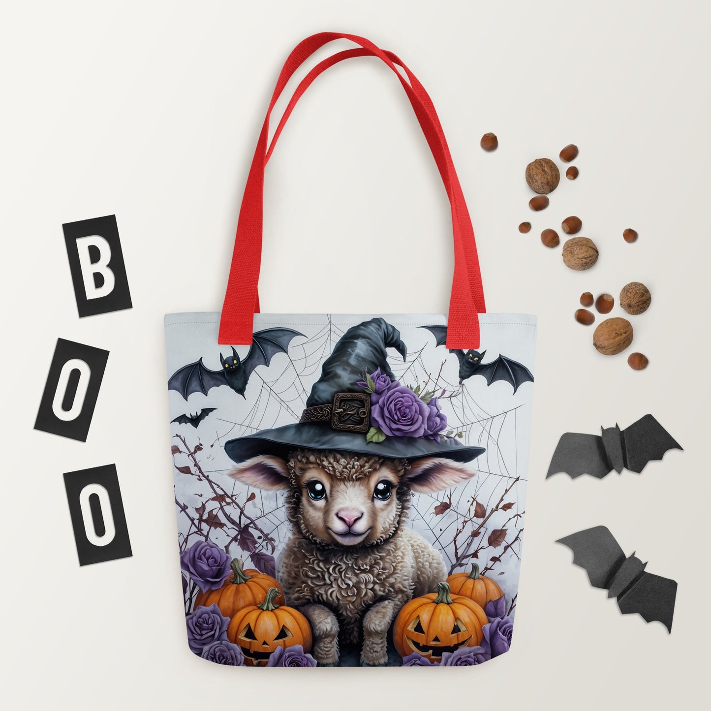 Halloween Lamb Tote Bag - Tote Bags - Discovery Co.