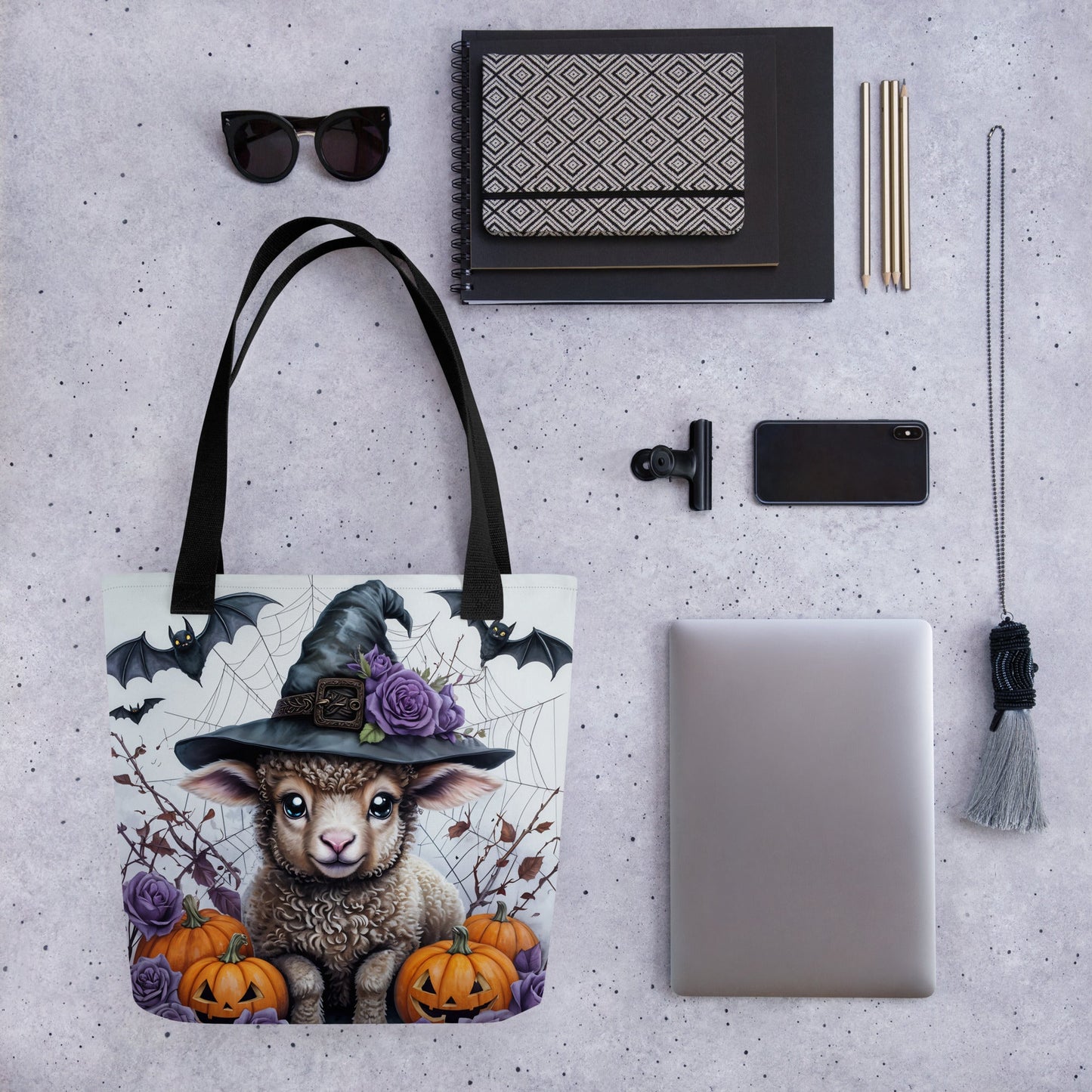 Halloween Lamb Tote Bag - Tote Bags - Discovery Co.