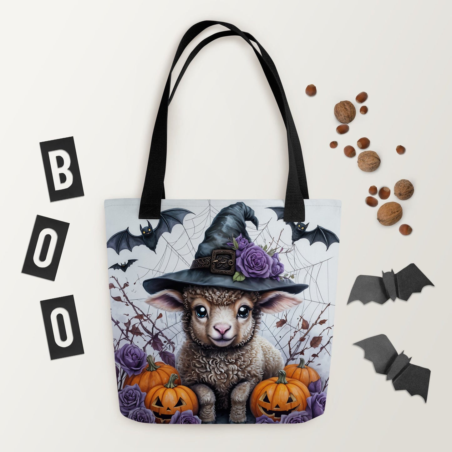 Halloween Lamb Tote Bag - Tote Bags - Discovery Co.