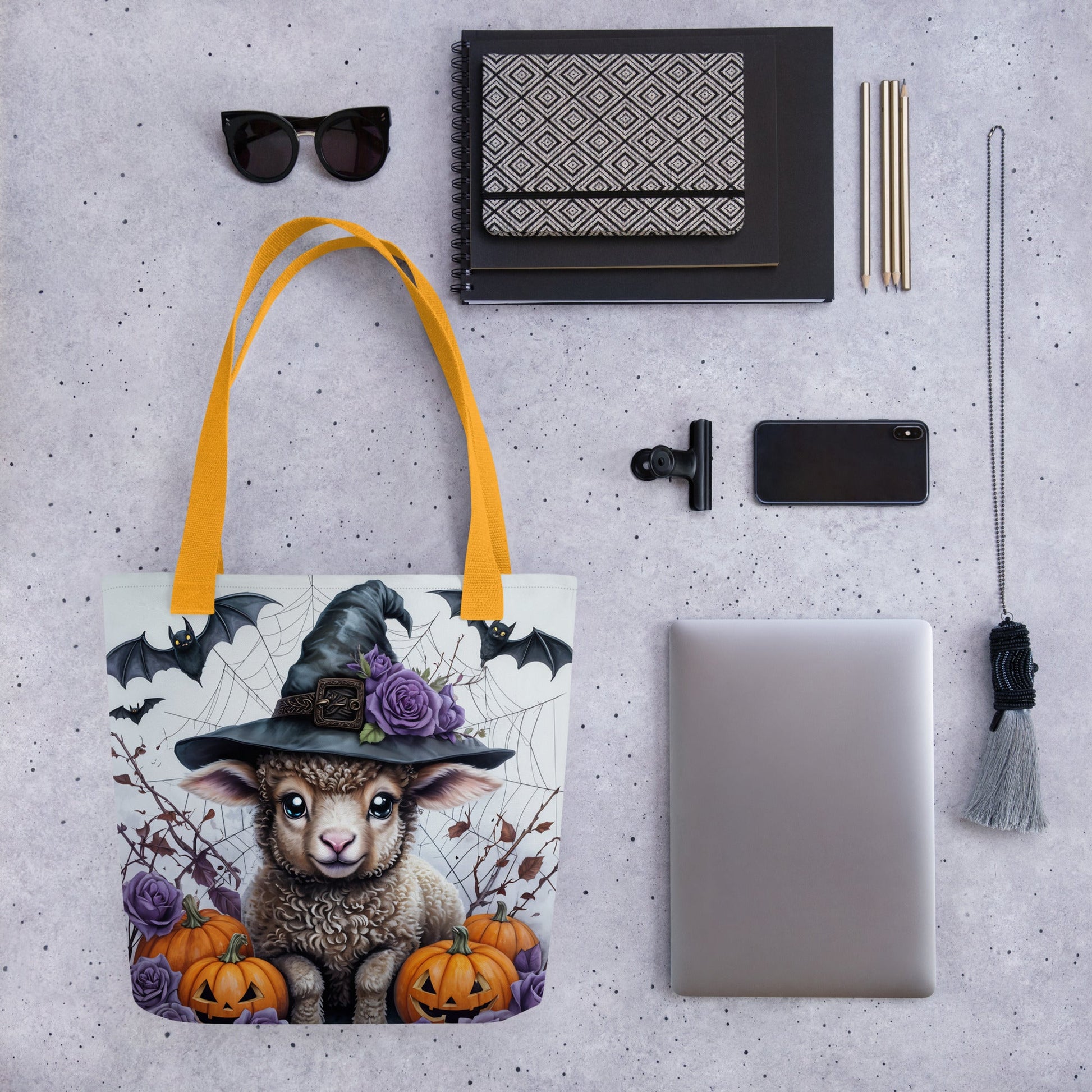 Halloween Lamb Tote Bag - Tote Bags - Discovery Co.