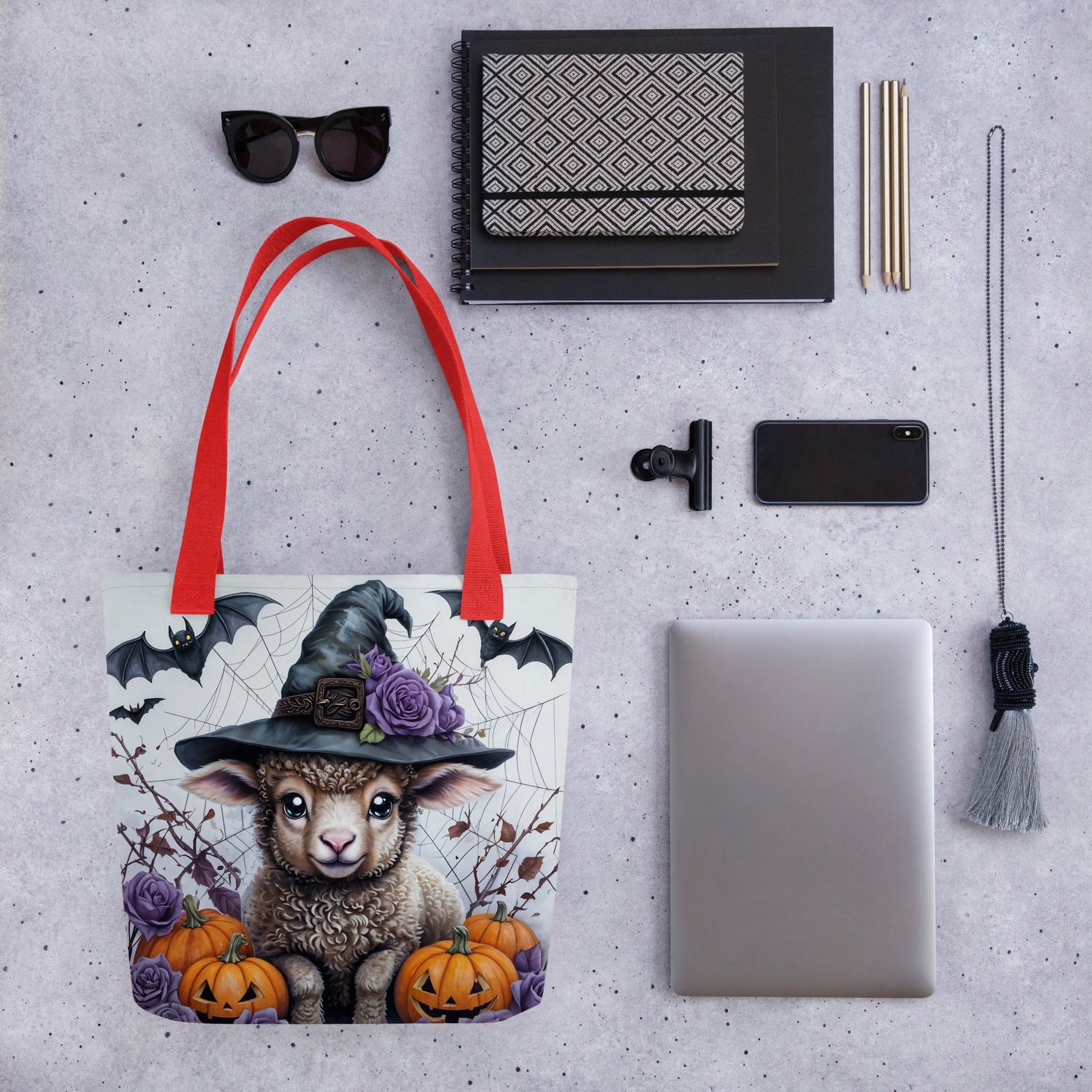 Halloween Lamb Tote Bag - Tote Bags - Discovery Co.