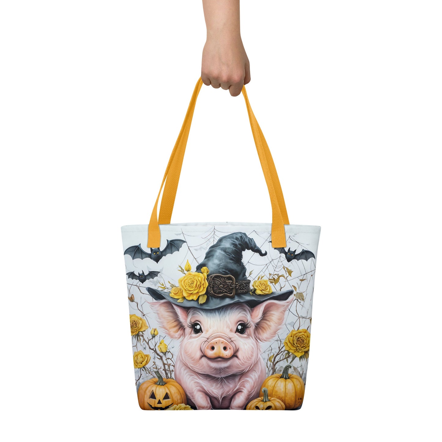 Halloween Pig Tote Bag - Tote Bags - Discovery Co.